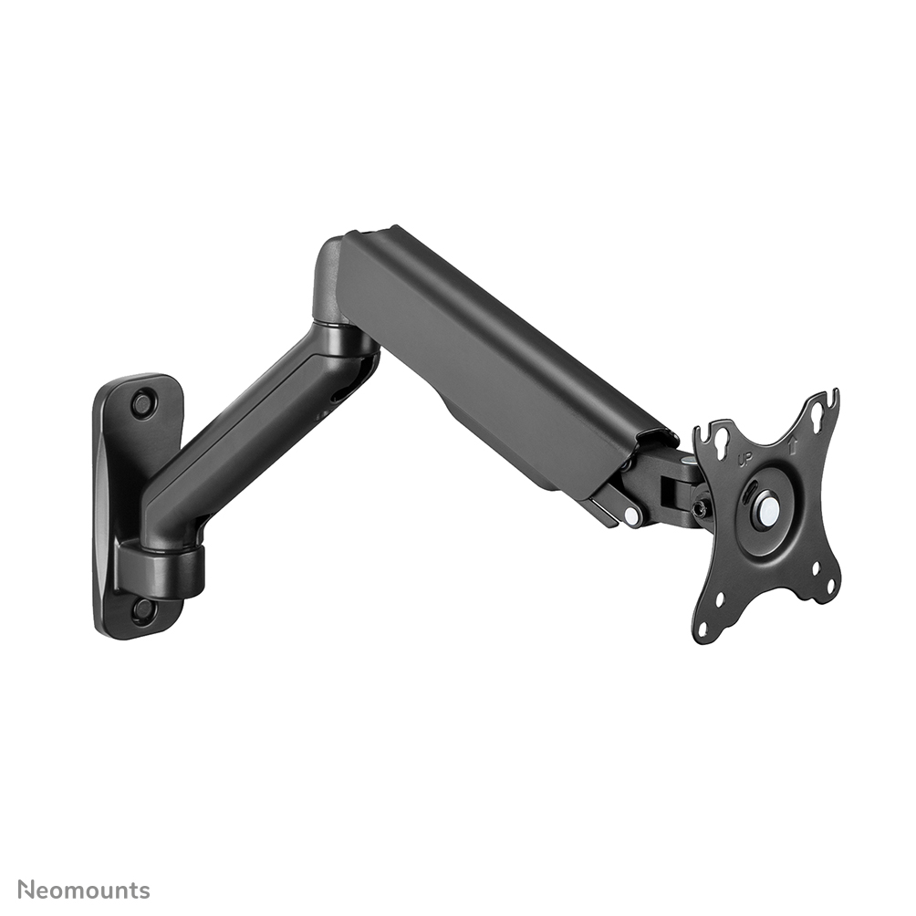 NEOMOUNTS wall mounted gas spring monitor arm 3 pivots VESA 100x100