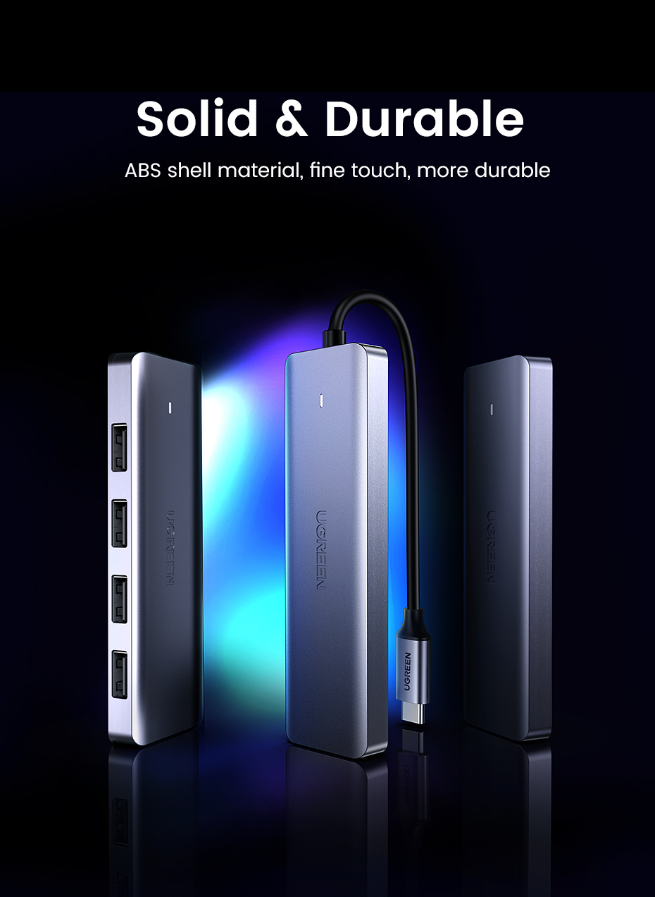 USB-C Hub (4-Port, USB 3.0, OTG), USB-Hub