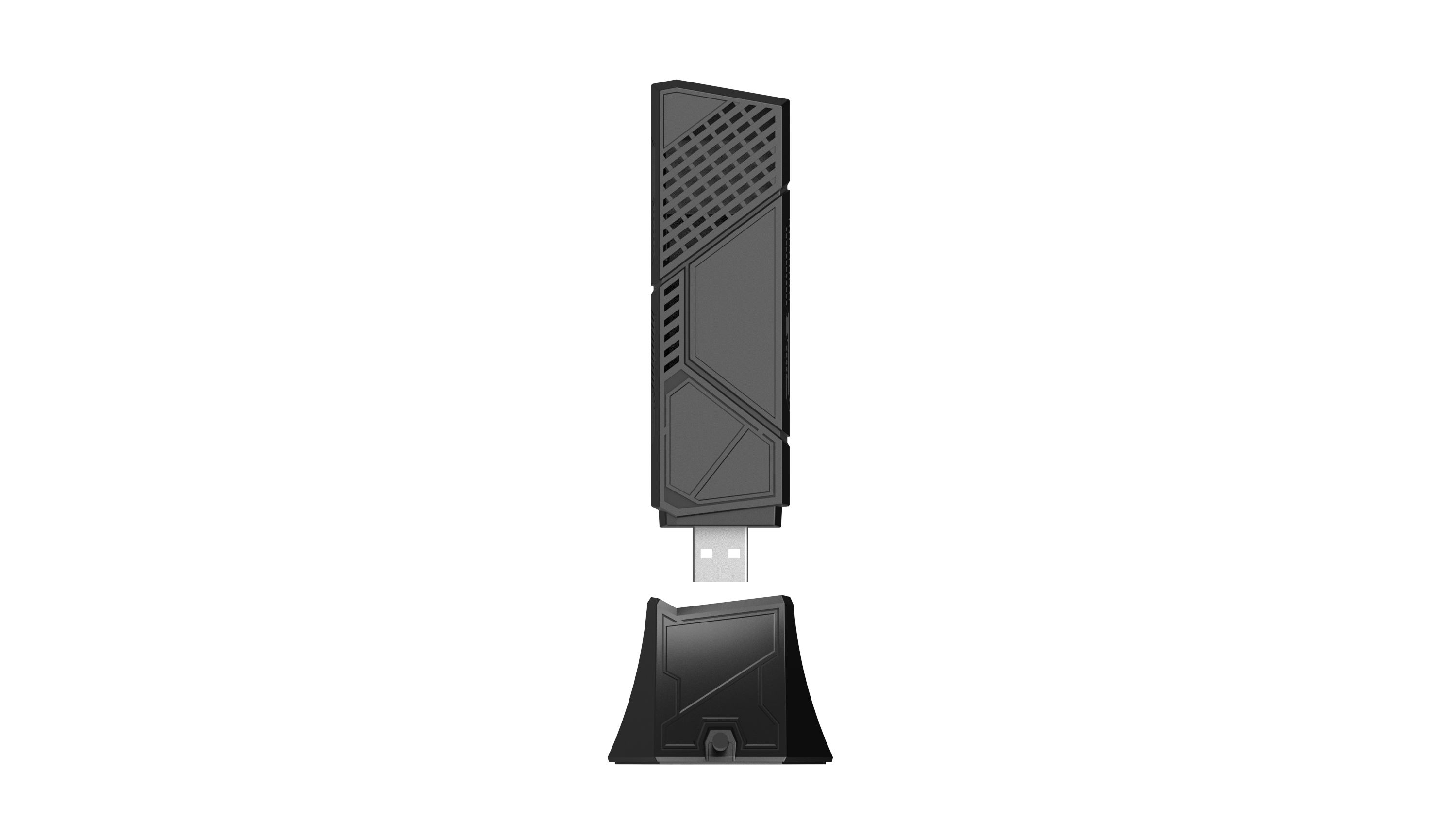 ROG USB-BE92 BE6500 Tri-Band, LAN-Adapter