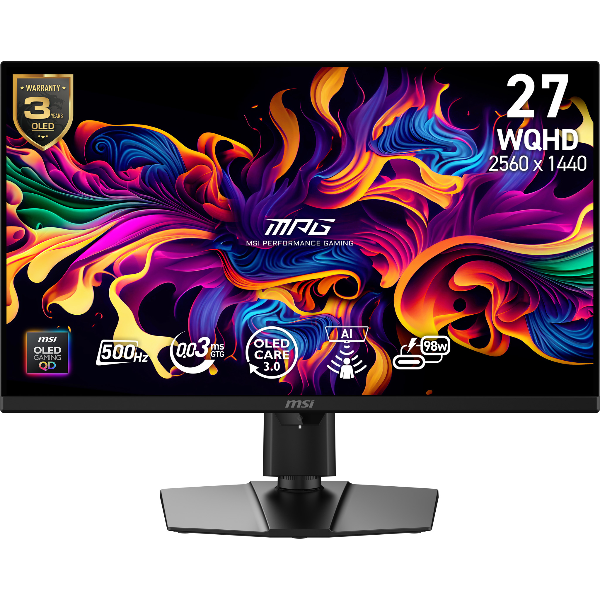 MPG 271QRDE QD-OLED X50, Gaming-Monitor