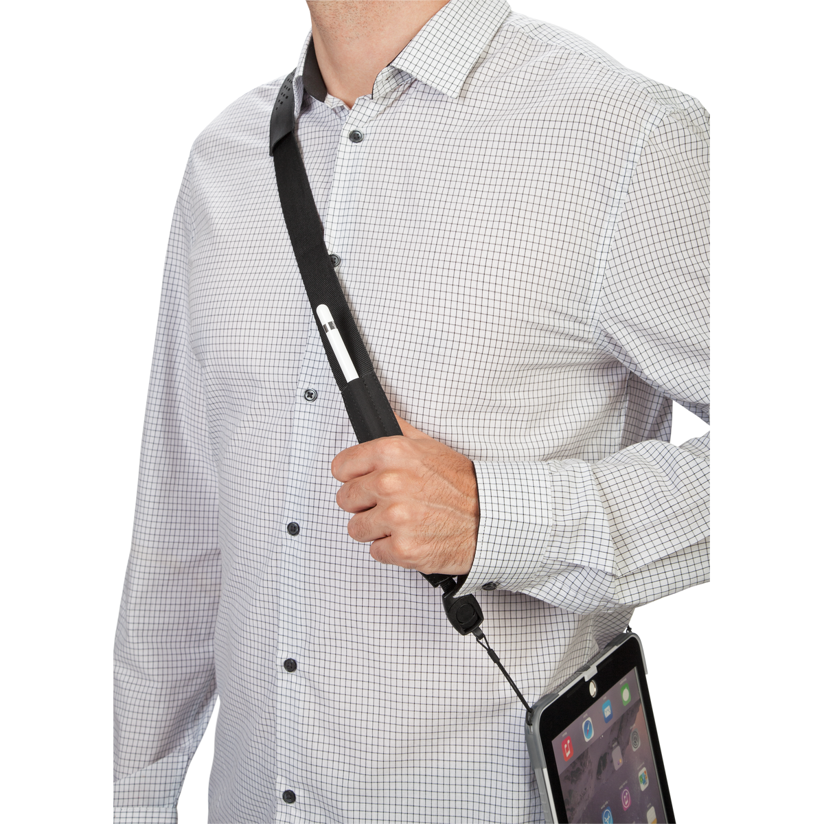 SHOULDER STRAP BLACK .