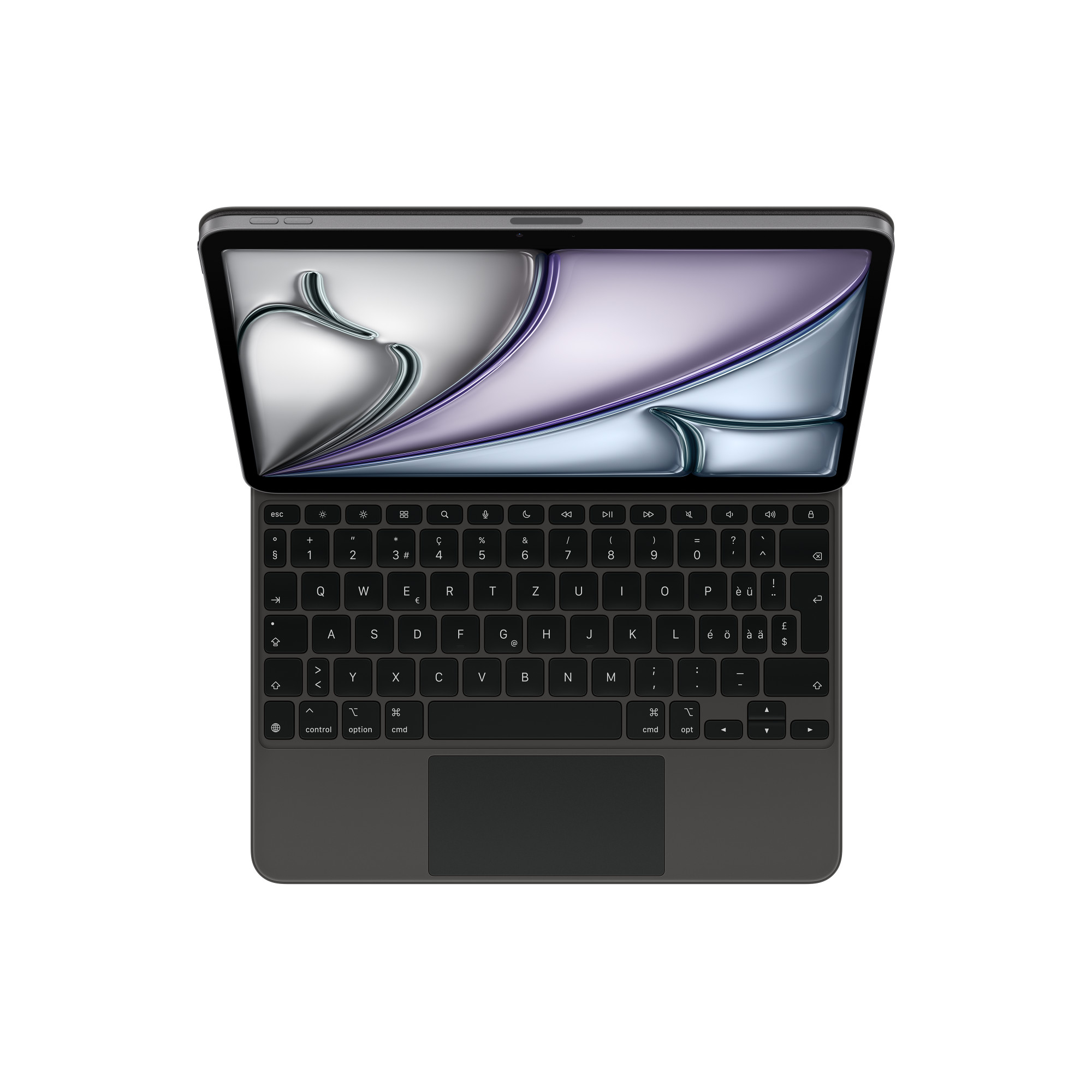 APPLE Magic Keyboard for iPad Air 27,9cm 11Zoll (M4) - Swiss - Black