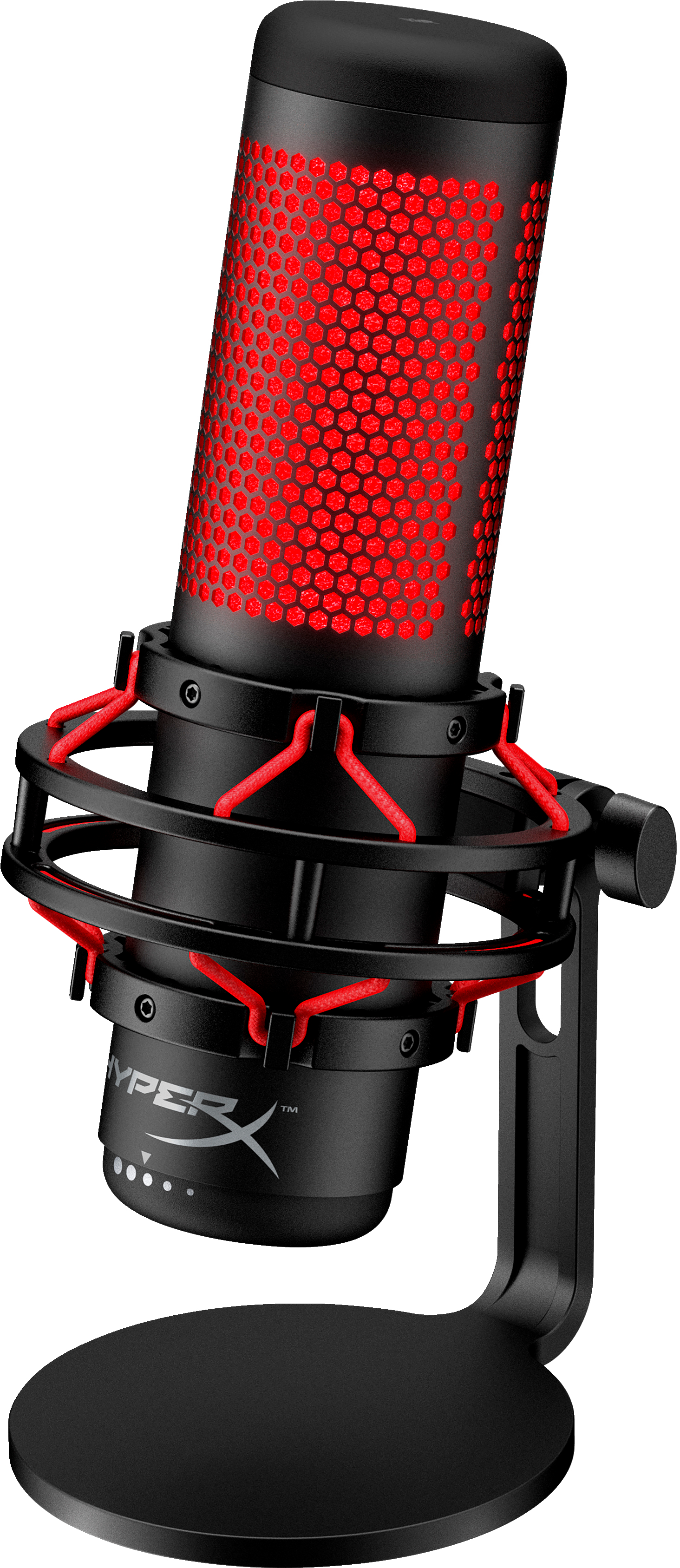 HyperX QuadCast Standalone USB Mikrofon, schwarz