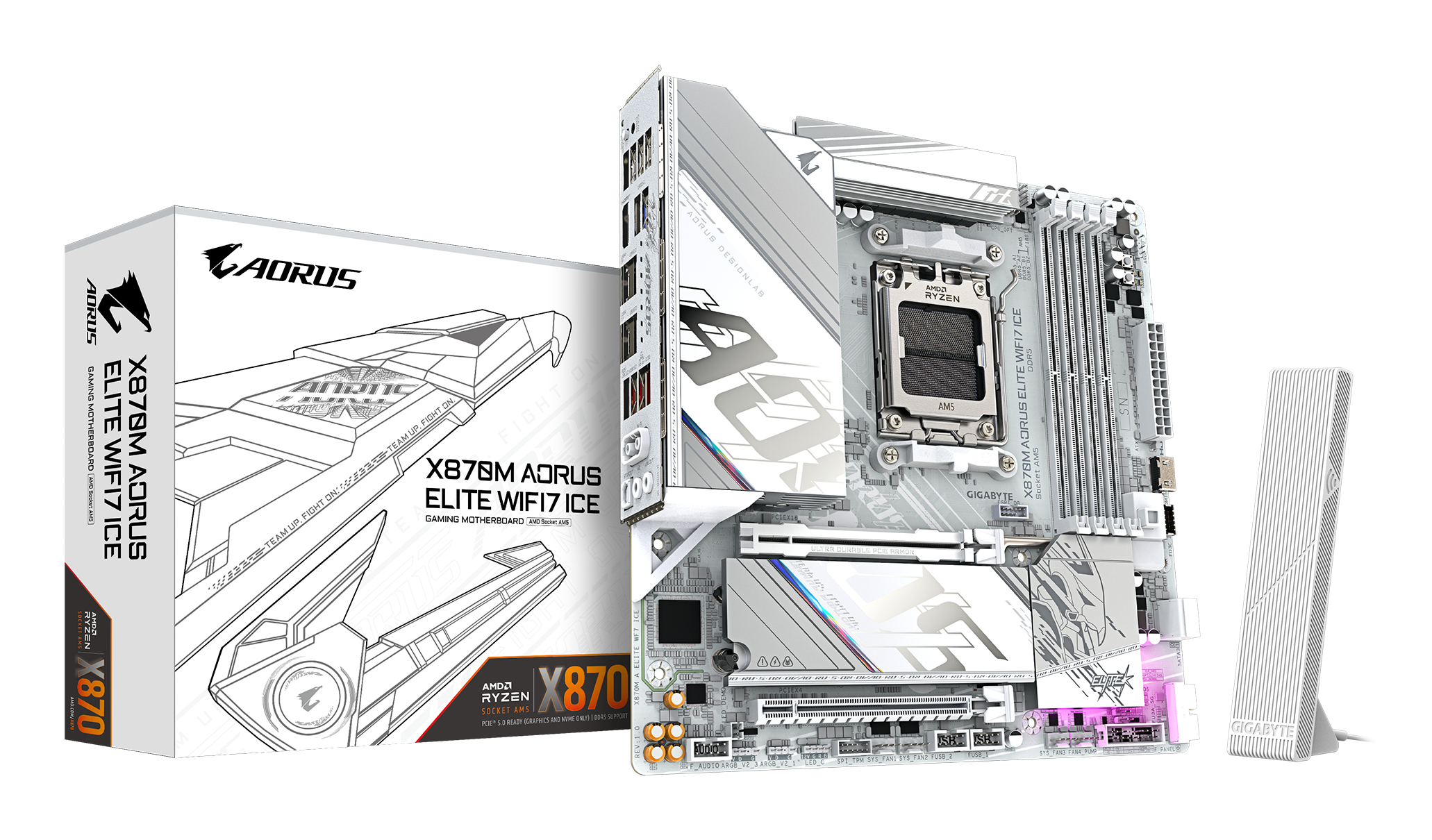 Gigabyte GA-X870M A ELITE WF7 ICE (AM5) (D)