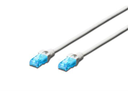 CAT5E U-UTP PAT.CABLE 5M WHITE CU PVC AWG 26/7