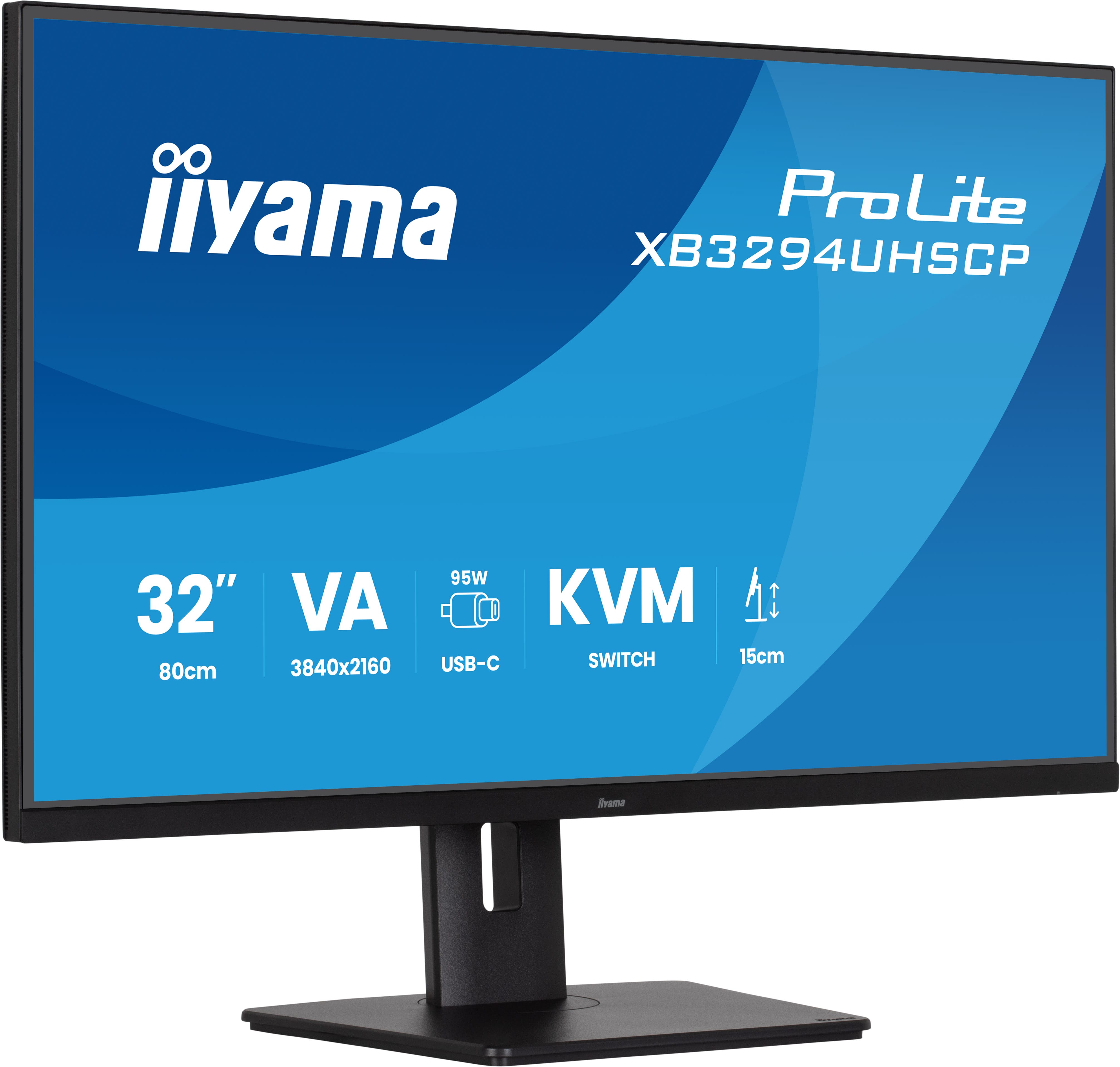 IIYAMA 80,0cm (32) XB3294UHSCP-B1 16:9 2xHDMI+DP+2xUSB-C