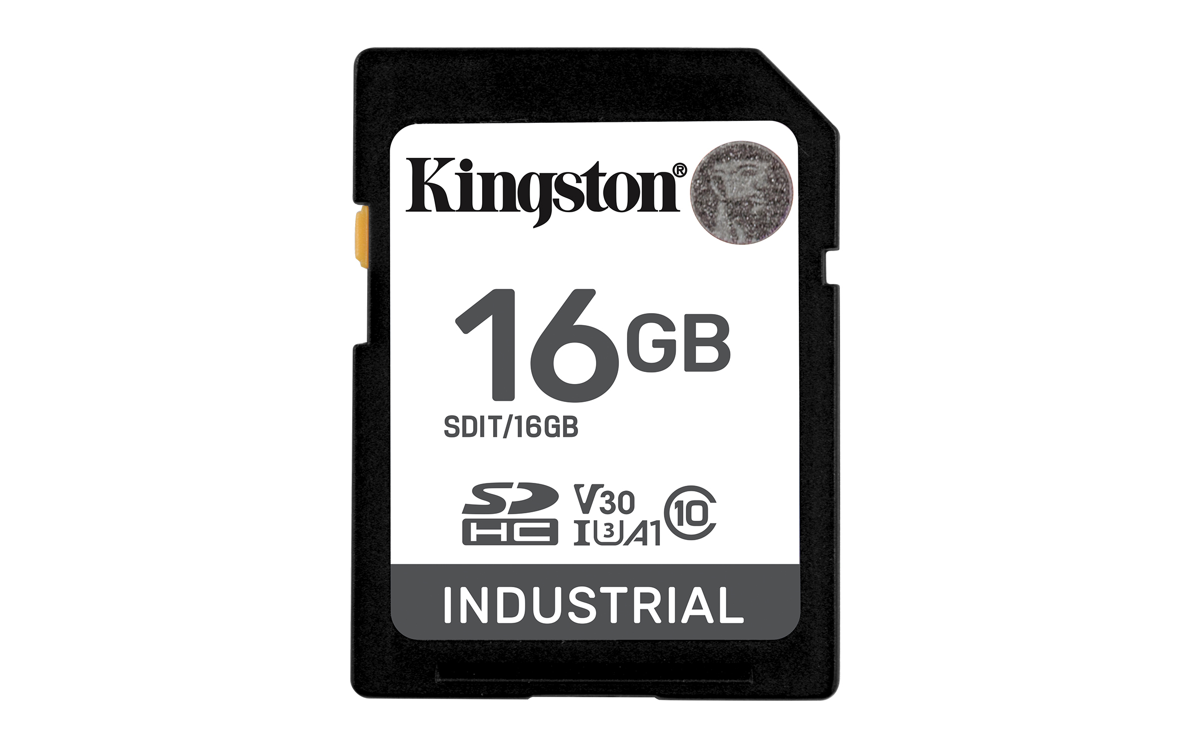 SD Card 16GB Kingston SDHC Industrial -40C to 85C retail