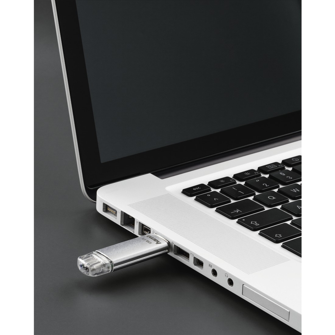 hama USB-Stick C-Laeta silber 16 GB, 1 St.