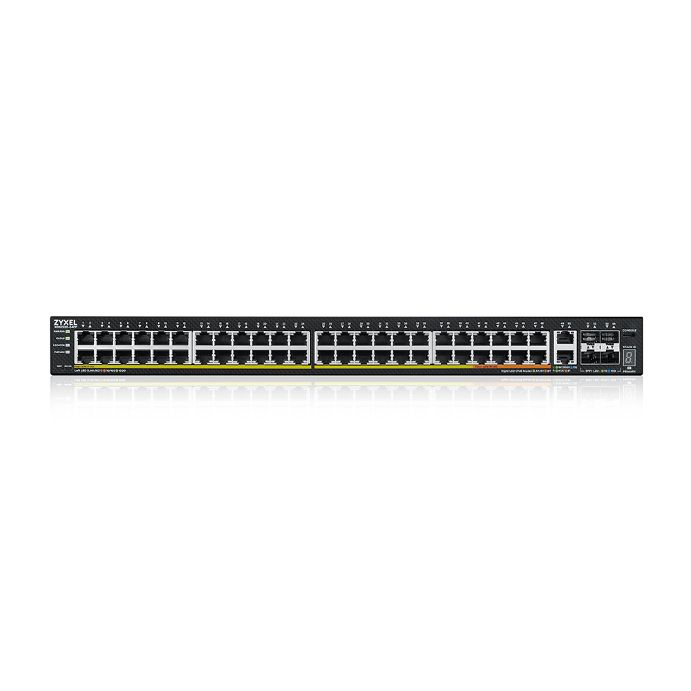 Zyxel XGS2220-54FP Layer3 Access Switch,960W PoE, 48x1G RJ45