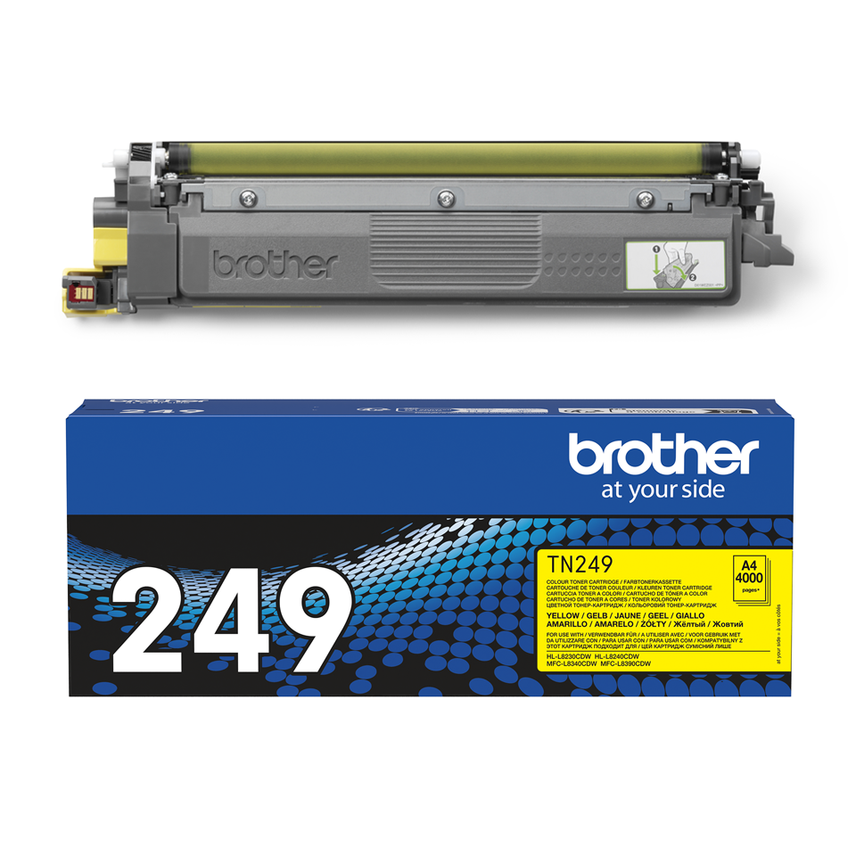 TN249Y TONER FCL COLOR LASER TONER
