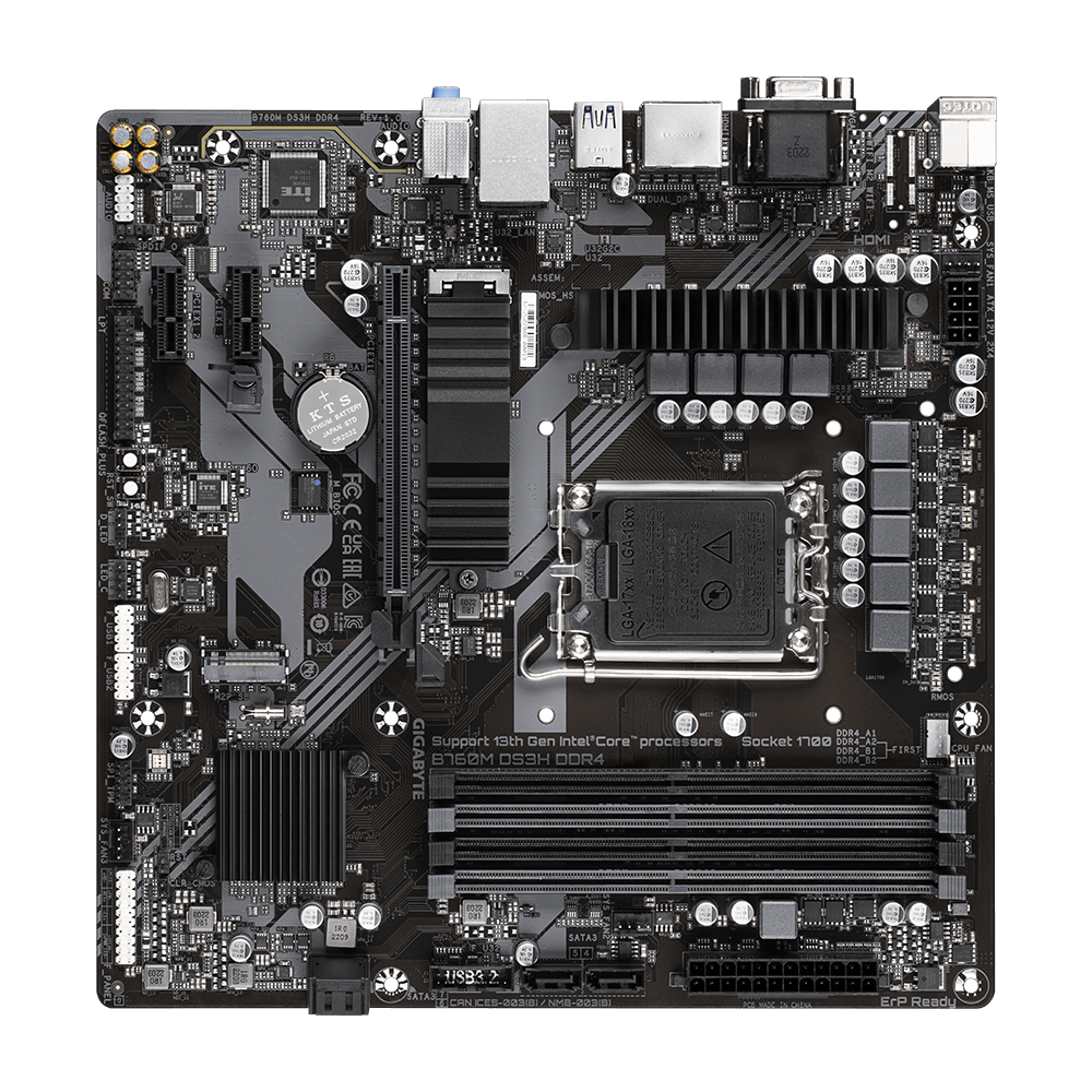 B760M DS3H DDR4, Mainboard