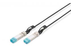 DIGITUS Kabel SFP+ 10G DAC 10.0m schwarz AWG 24 MSA