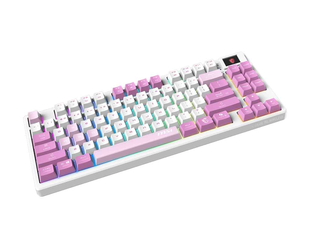 MSI FORGE GK600 TKL Violet, wireless