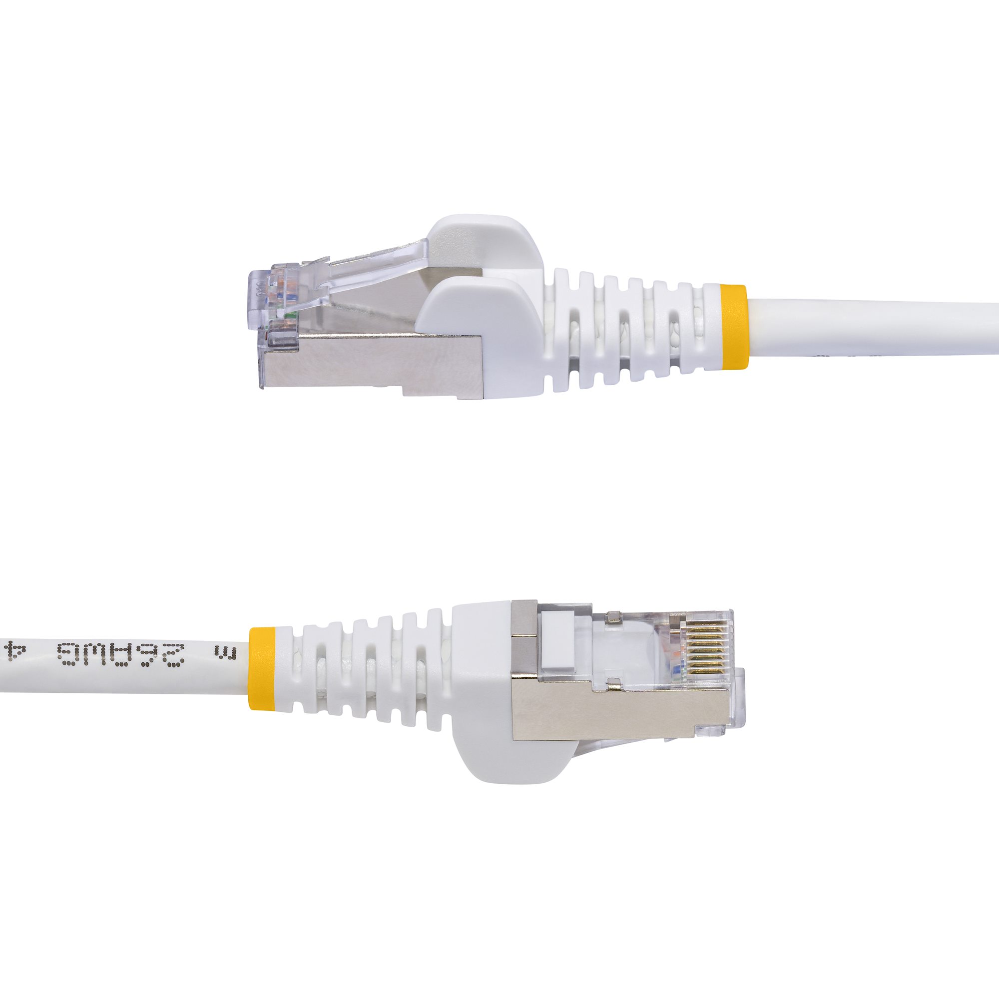 STARTECH.COM 3m Weisses CAT8 Netzwerkkabel Snagless RJ45 Patchkabel 25G/40G LAN Kabel 2000MHz 100W PoE++ S/FTP LSZH