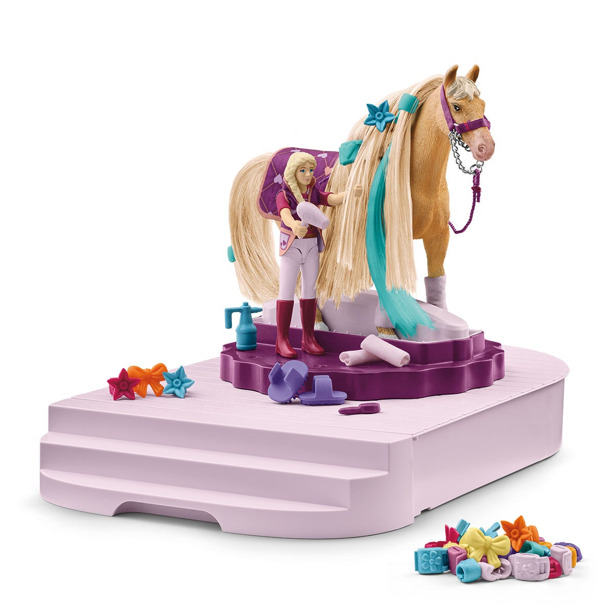 Schleich 42617 Horse Club Sofia´s Beauties Pferdepflege Station