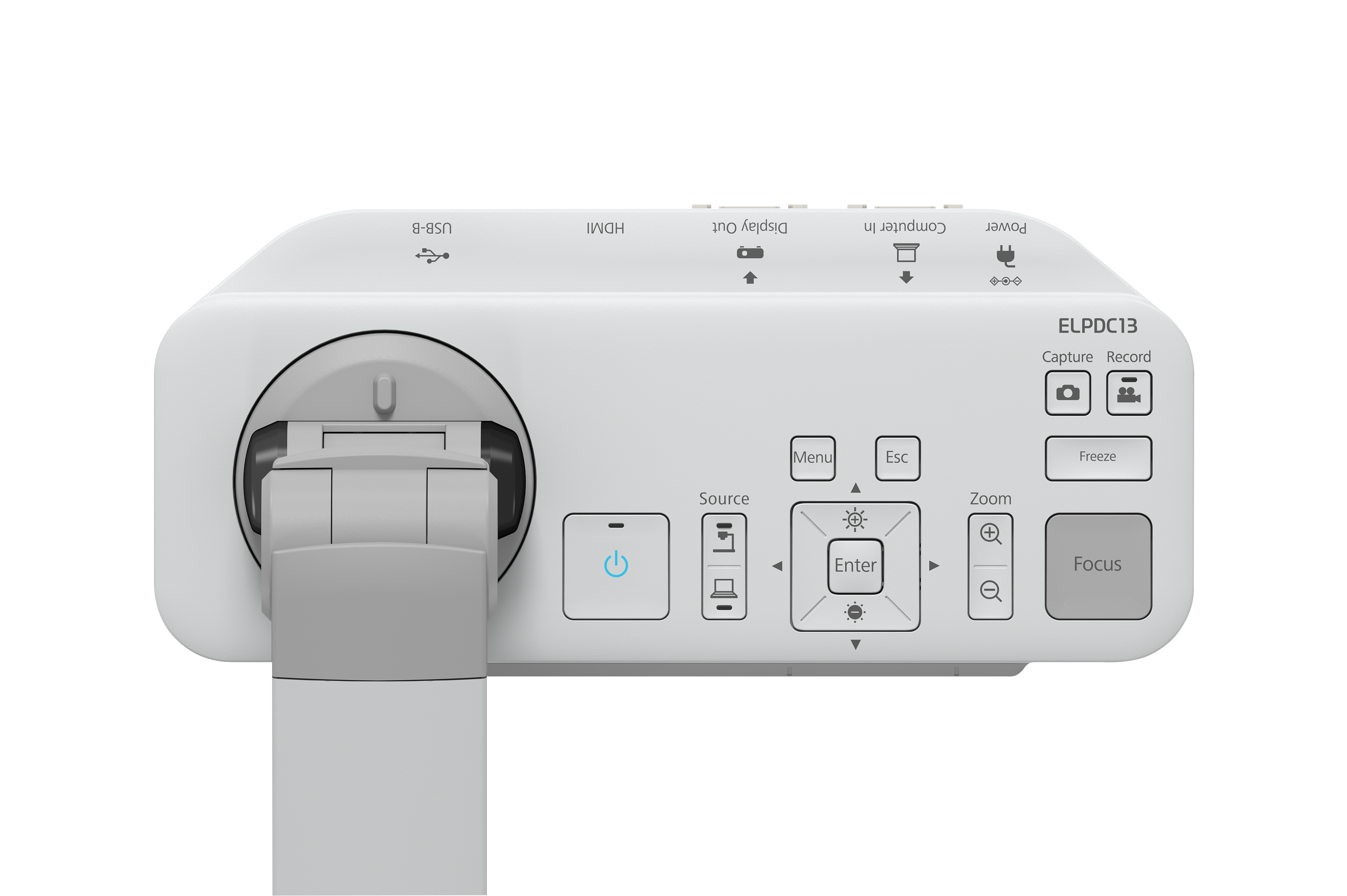EPSON ELPDC13 Dokumentenkamera für Projektoren 2 Mio Pixel 16x digitaler Zoom