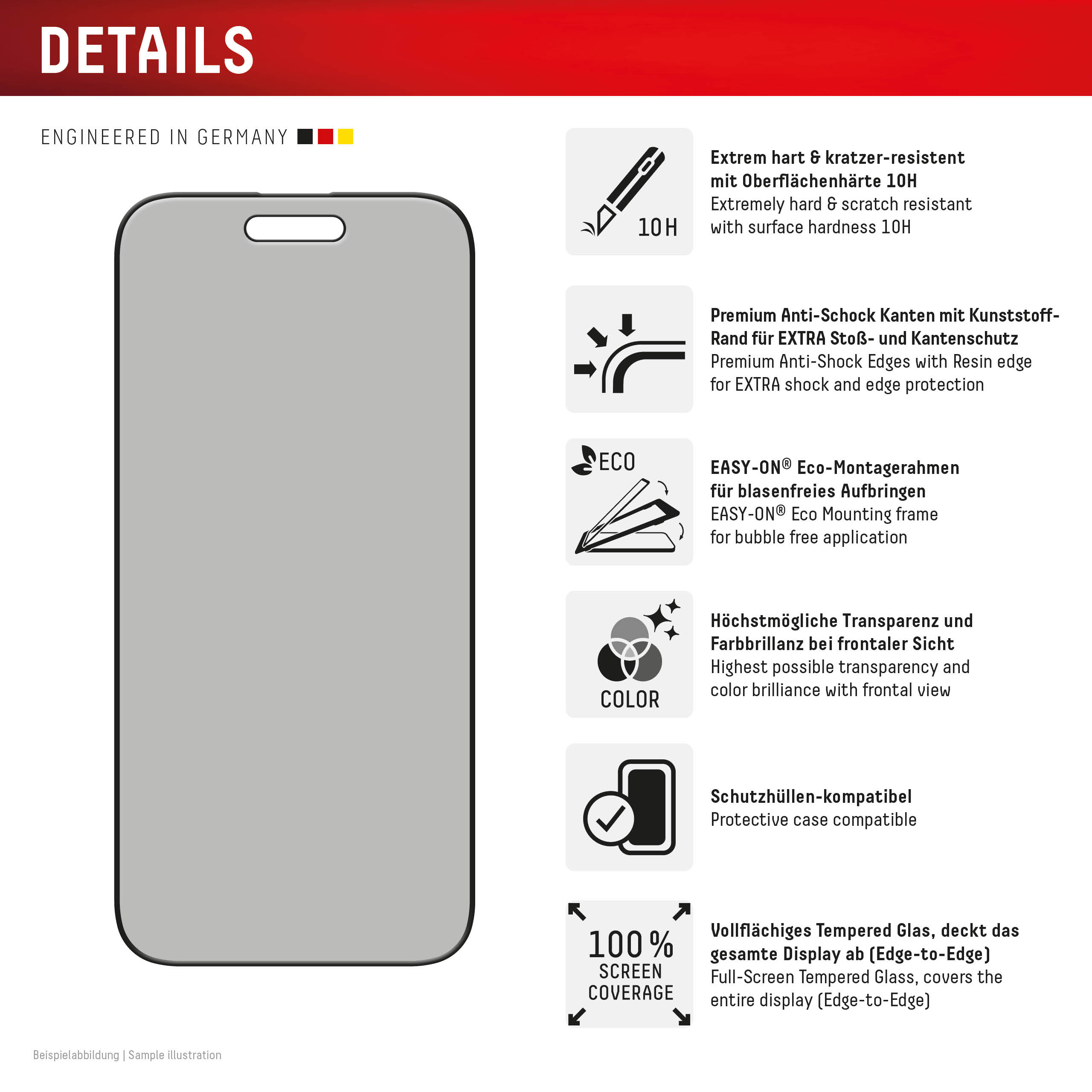 DISPLEX PRIVACY GLASS FC IPHONE 17 AIR