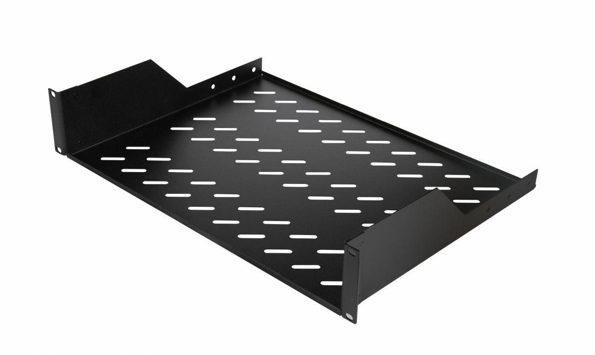Equip 19 Fachboden fest für Serverschränke 35cm 2U schwarz
