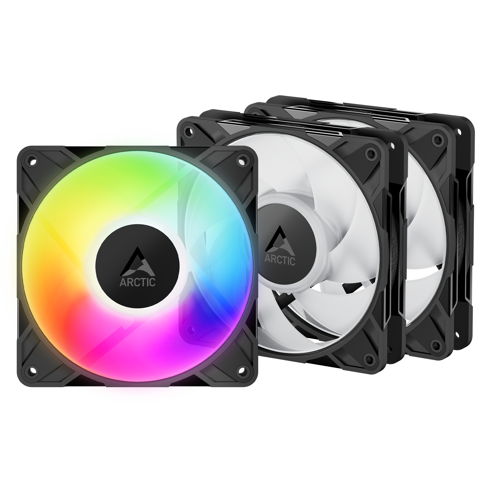 ARCTIC Lüfter 120*120*25 P12 Pro A-RGB 3-Pack