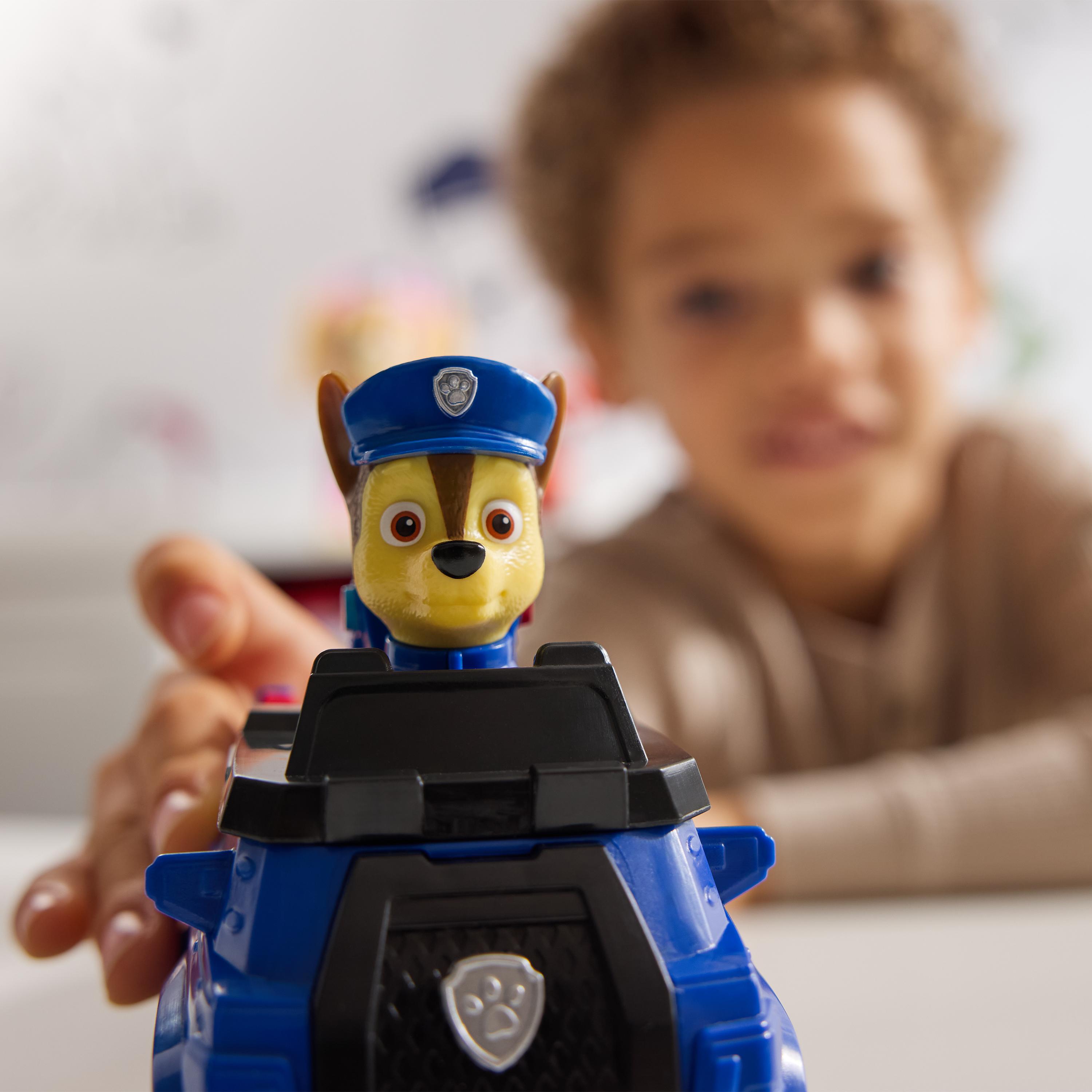 Paw Patrol - Polizei-Fahrzeug mit Chase Spielfigur, Spielfahrzeug