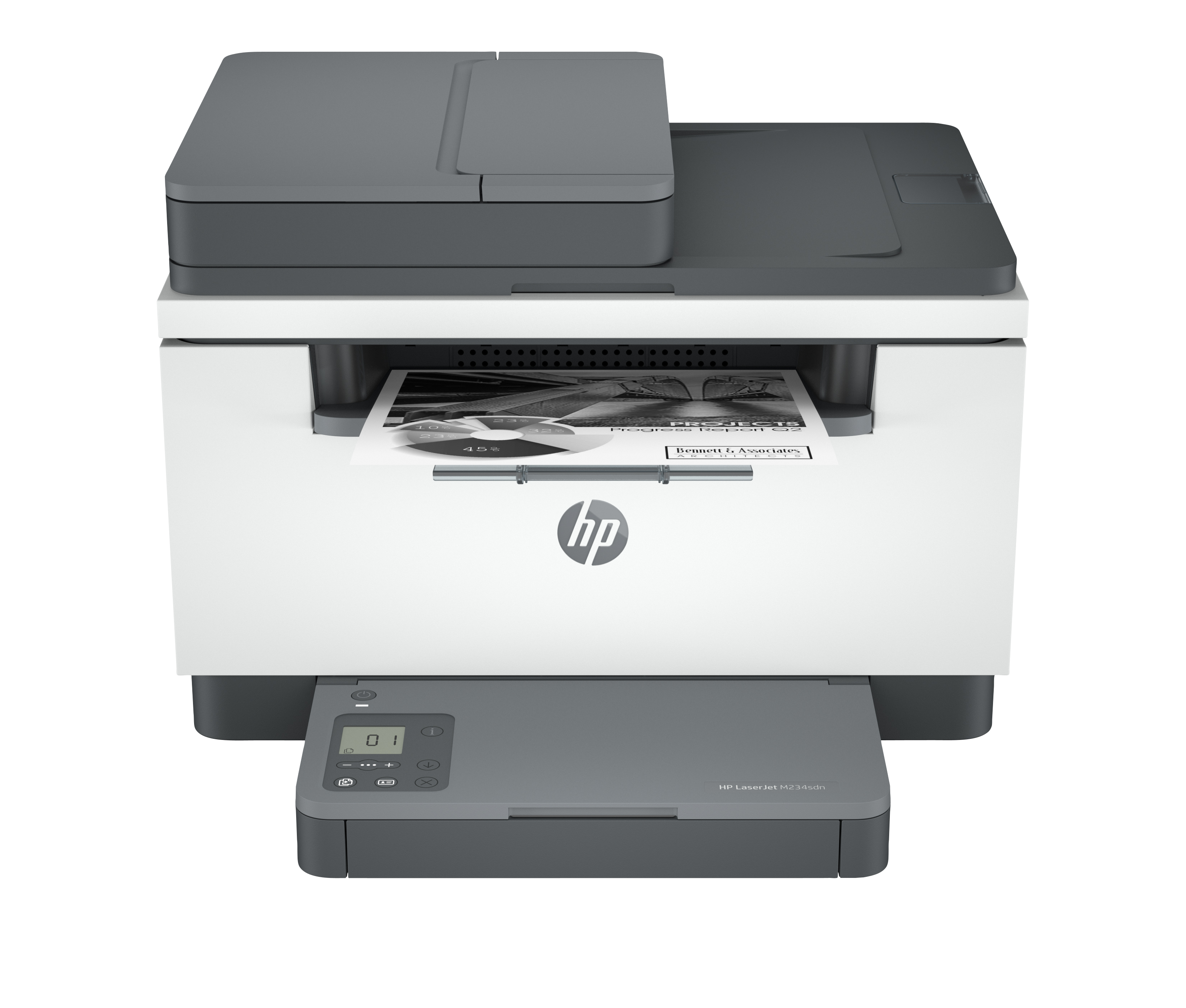 HP LaserJet MFP M234sdn 3 in 1 Laser-Multifunktionsdrucker weiß