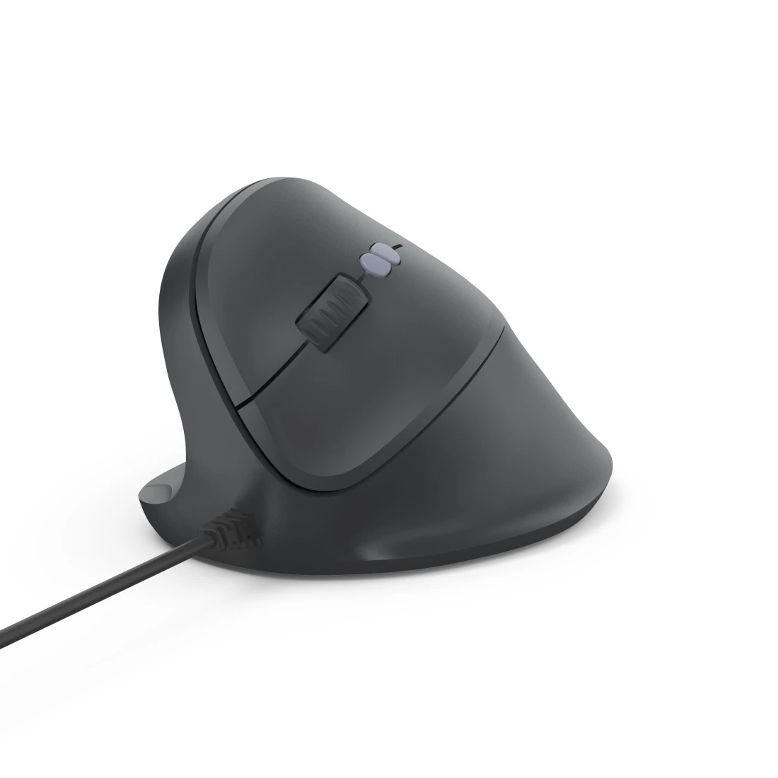 hama ECM-500L Maus ergonomisch kabelgebunden schwarz