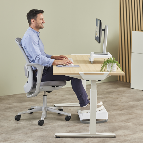 Fellowes Breyta Handgelenkauflage Silikon Grau