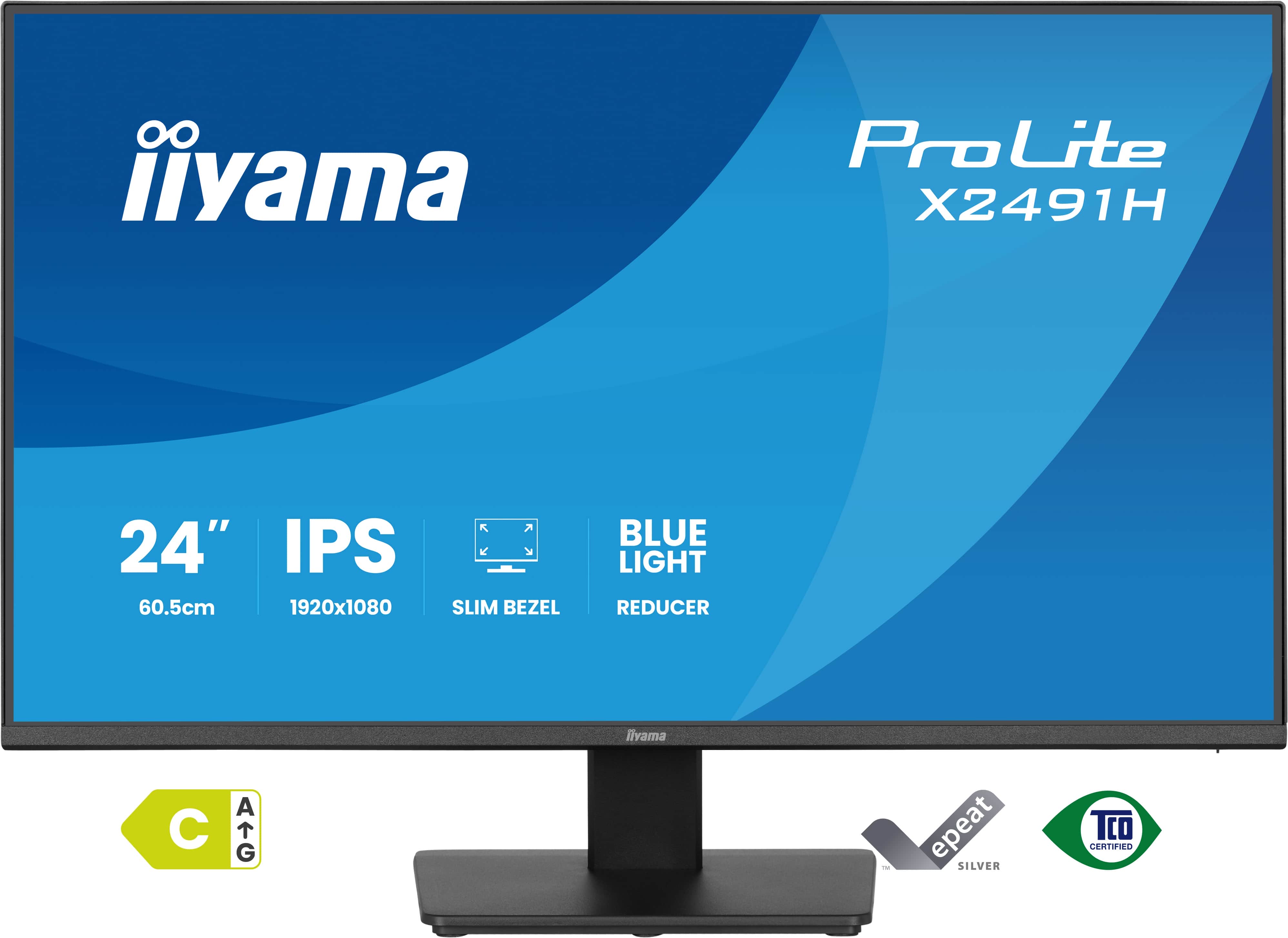 IIYAMA 60,5cm (23,8) X2491H-B1 16:9 HDMI+DP IPS