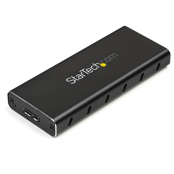 STARTECH.COM M.2 NGFF SATA Festplattengehäuse - USB 3.1 (10Gbit/s) mit USB-C Kabel