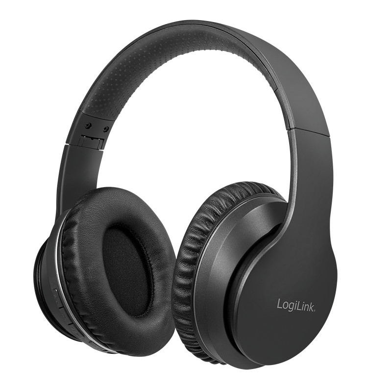 Logilink Bluetooth Headset,Active-Noice-Cancelling,V5.0,schw