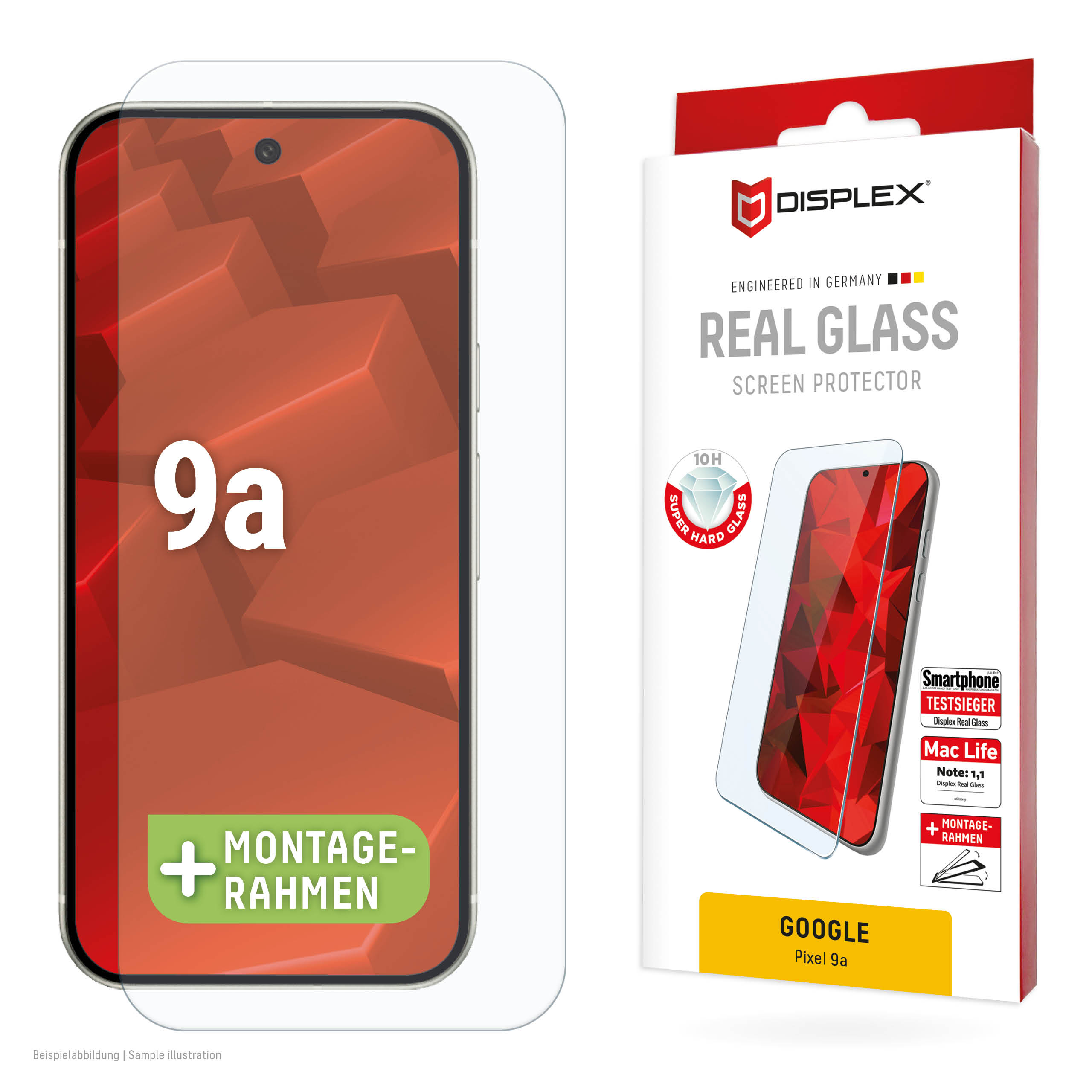 DISPLEX Real Glass Google Pixel 9a