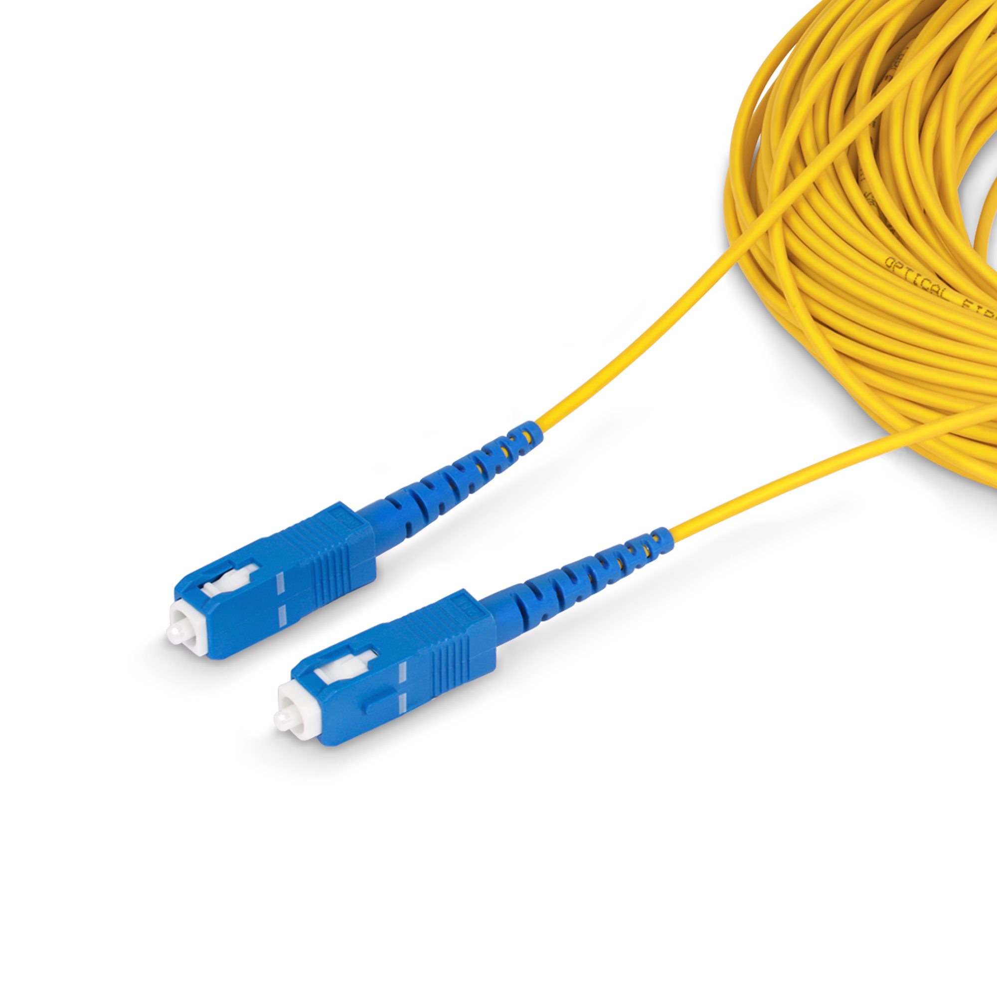 30M SC TO SC OS2 FIBER CABLE OS2/UPC/SIMPLEX/LSZH