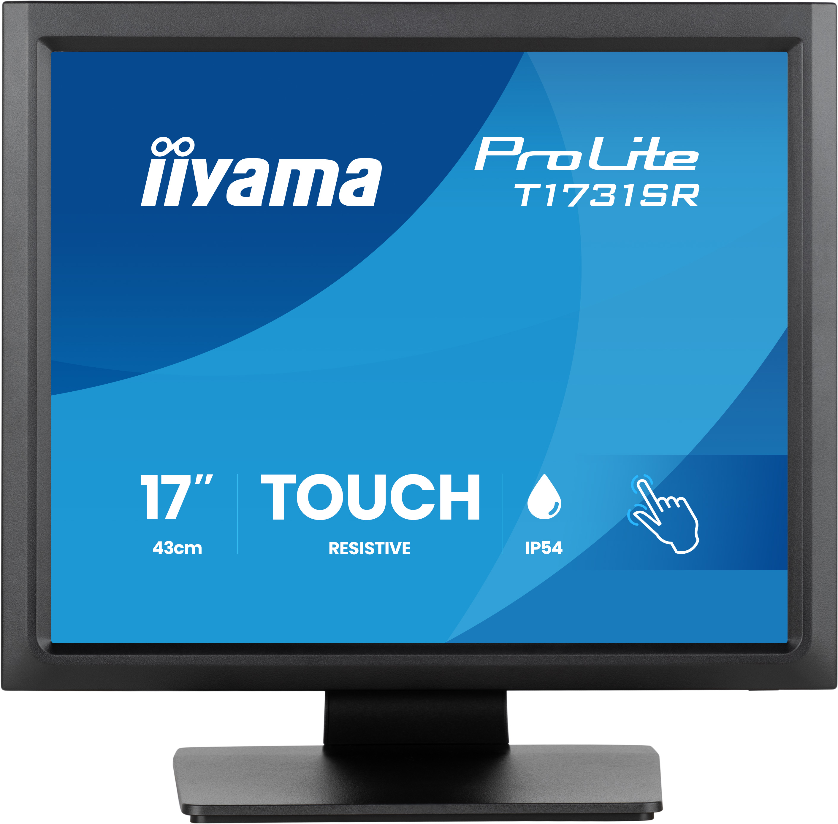 T1731SR-B2S 17IN 1280X1024 RESISTIVE TOUCH HDMI 195CD/M2