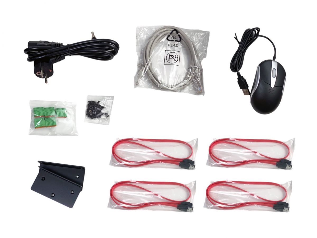 LevelOne Netzwerk Videorekorder 32-Kanal/ 4xHDD/12MP/GEMINI
