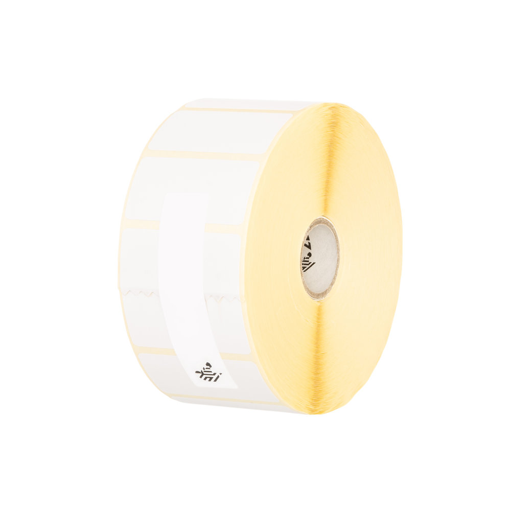 ZEBRA Etikettenrollen für Etikettendrucker 3006322 weiß, 102,0 x 152,0 mm, 12 x 475 Etiketten
