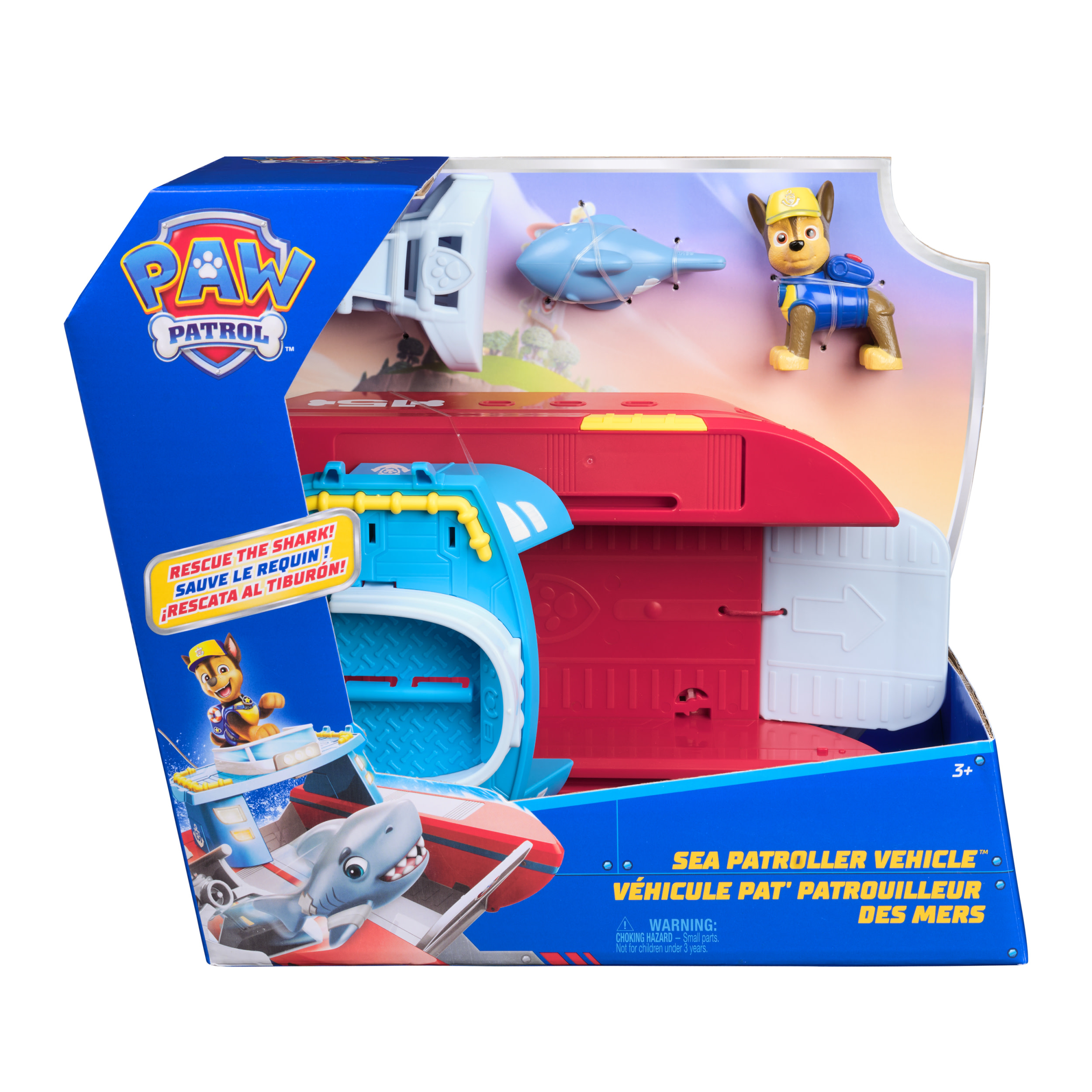 Paw Patrol - Sea Patroller Rettungsboot, Spielfahrzeug