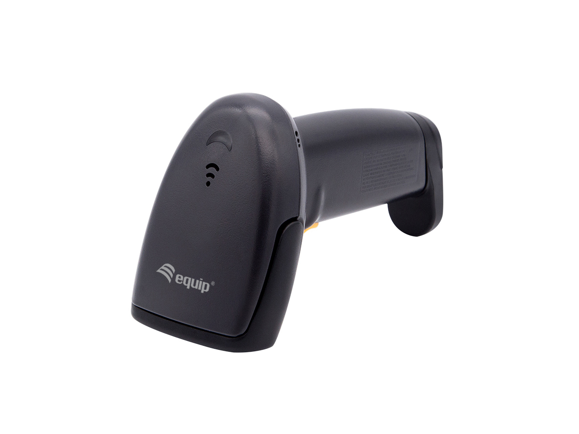 Equip 1D-Barcodescanner USB+Halter schwarz