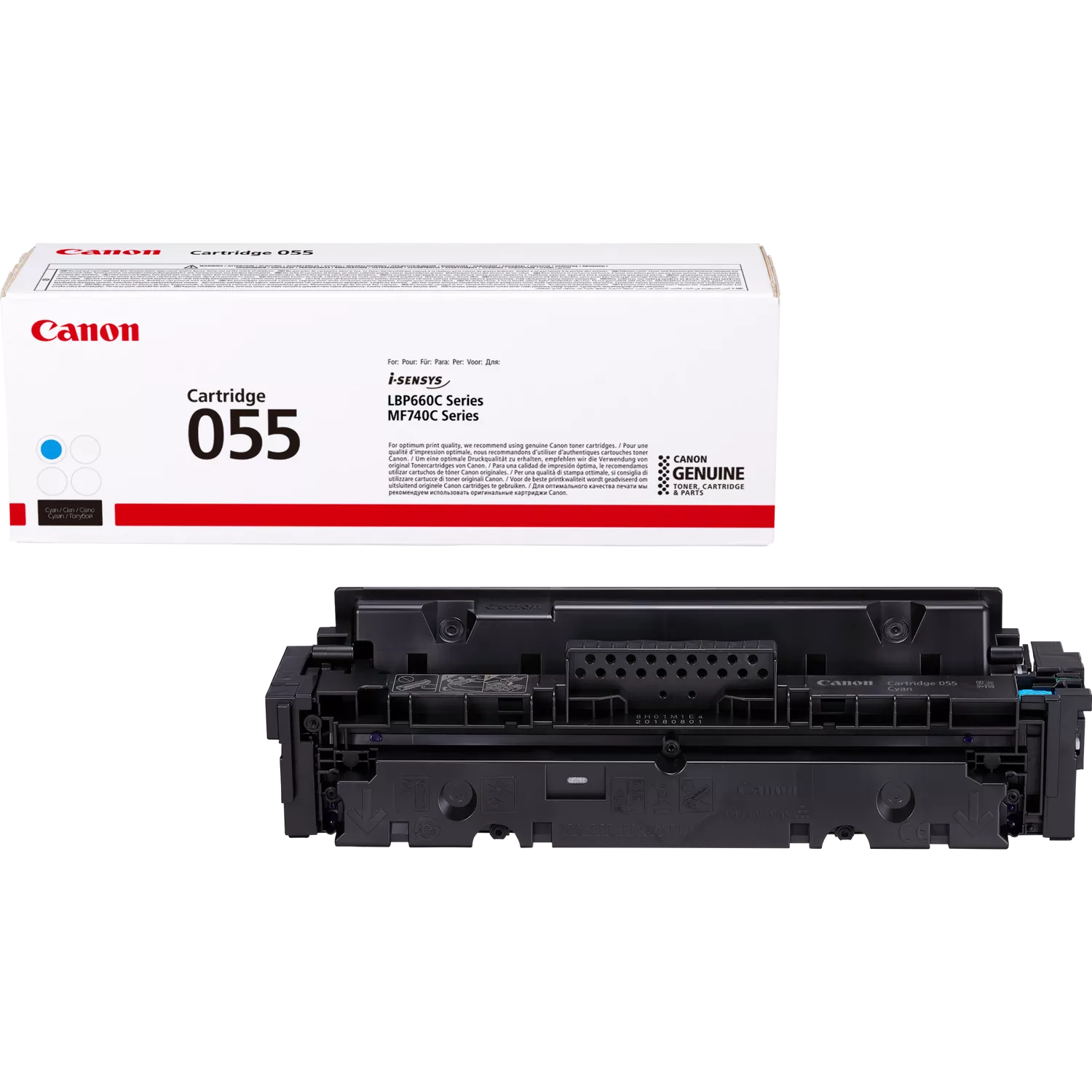 Toner Canon 055 C cyan 2100 Seiten
