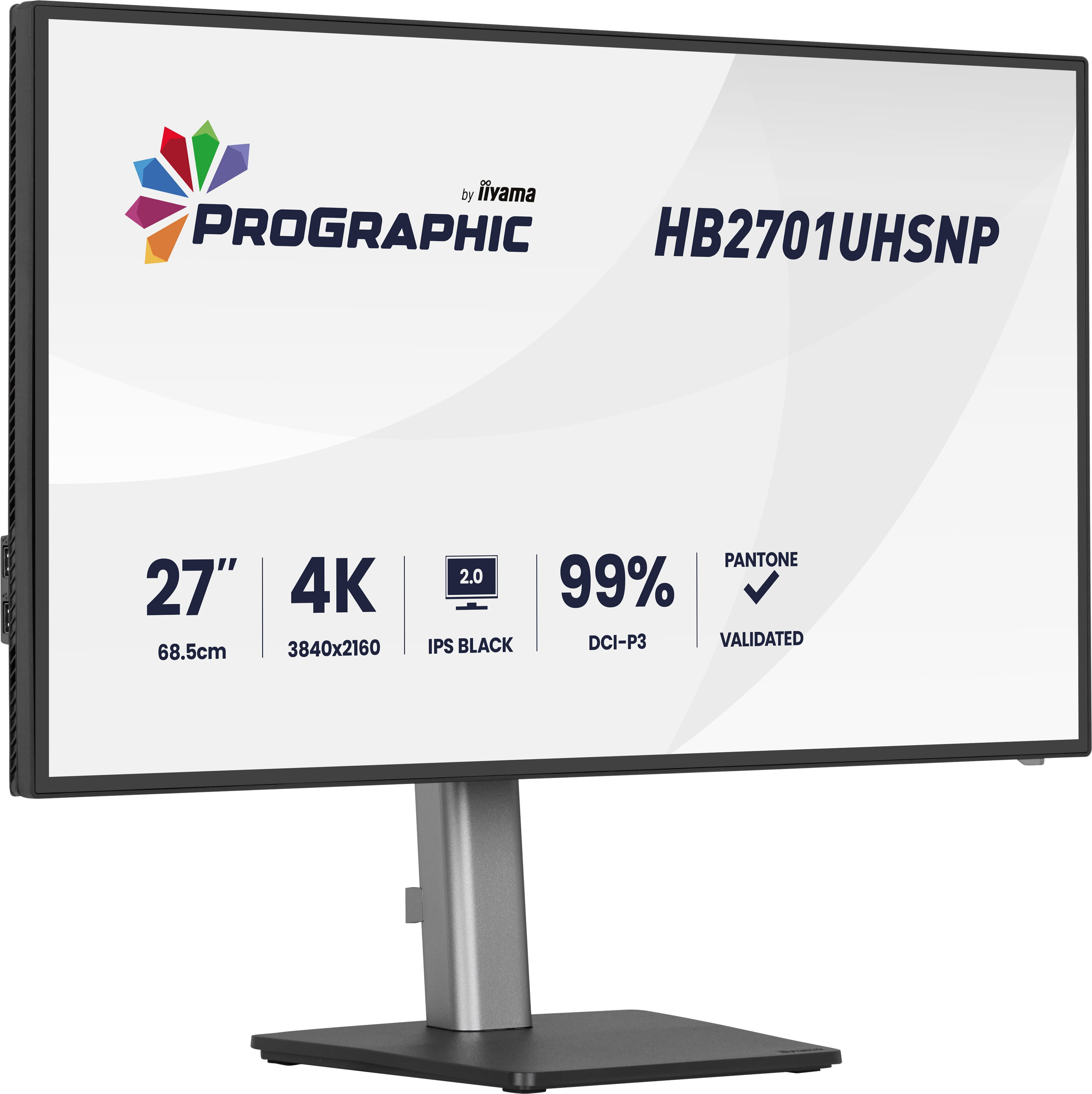 HB2701UHSNP-B1 27IN ULTRA THIN 3840X2160 4MS 3000:1 HDMI/USB