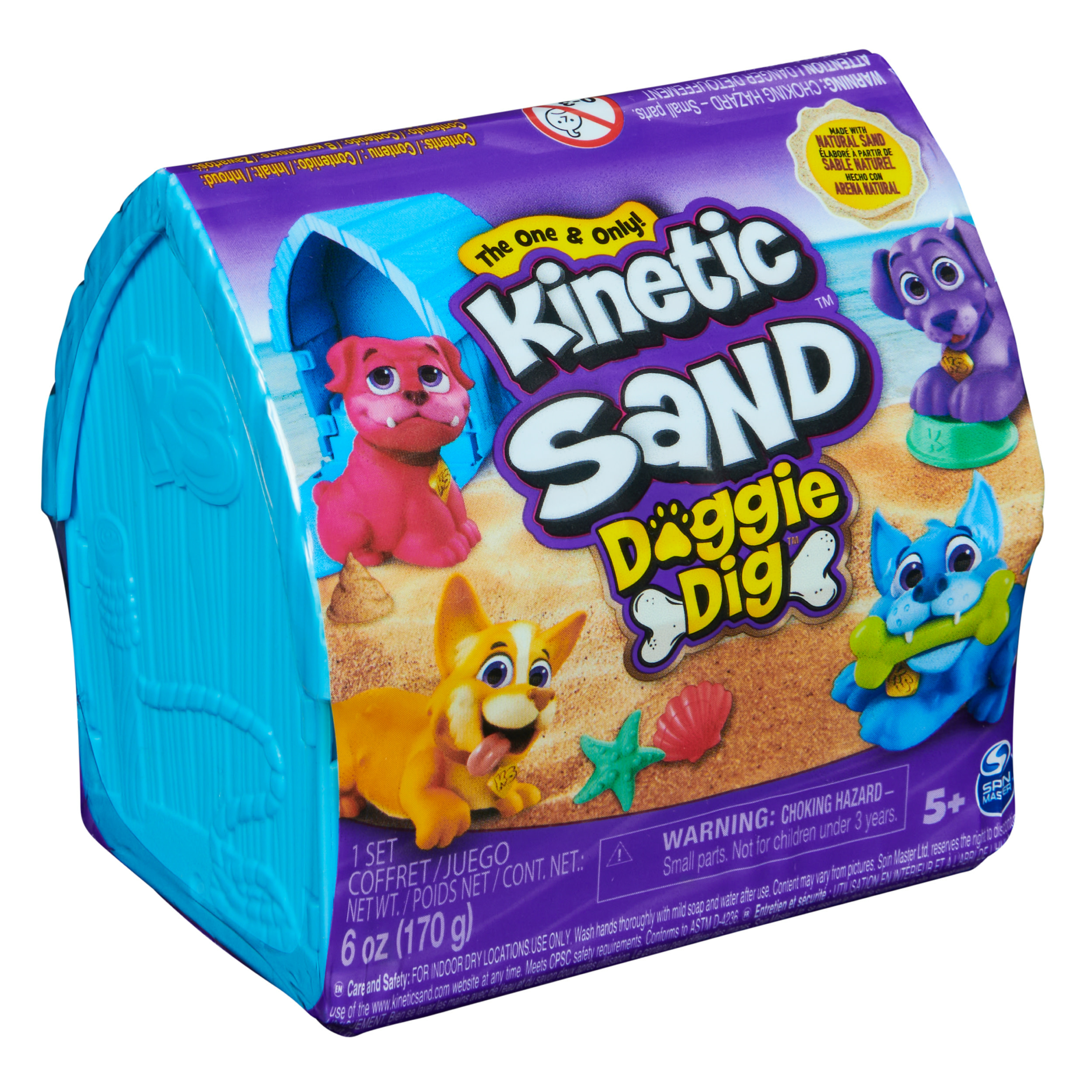 Kinetic Sand - Hunde Häuschen, Spielsand