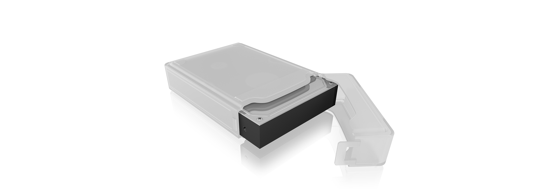 Schutzgehäuse Set IcyBox Set, 6 Stück für 3,5 Festplatten