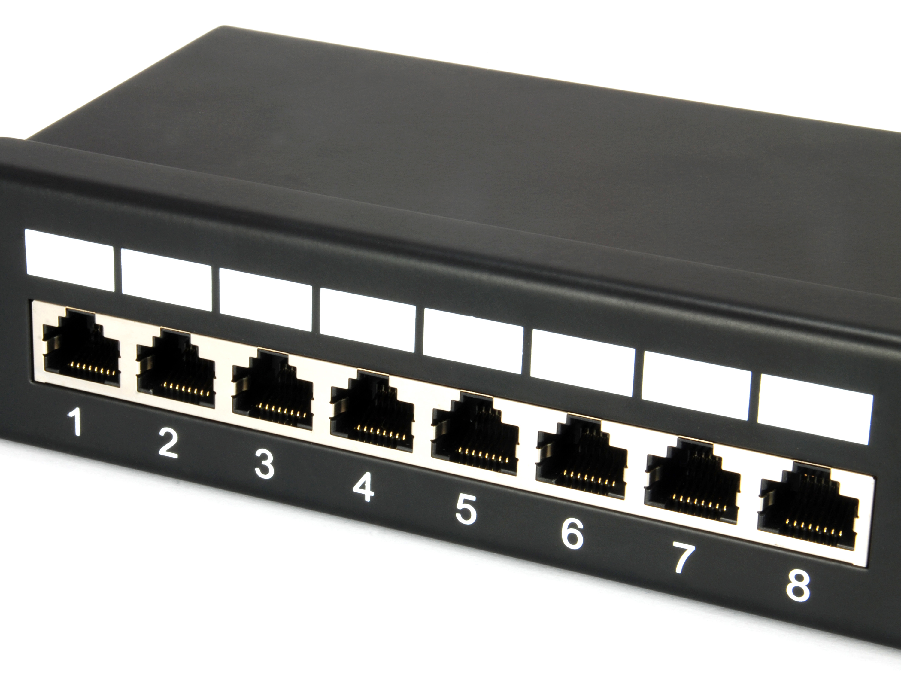 Equip 19 Patchpanel 24xRJ45 Cat5e FTP 1U 100MHz RAL9005