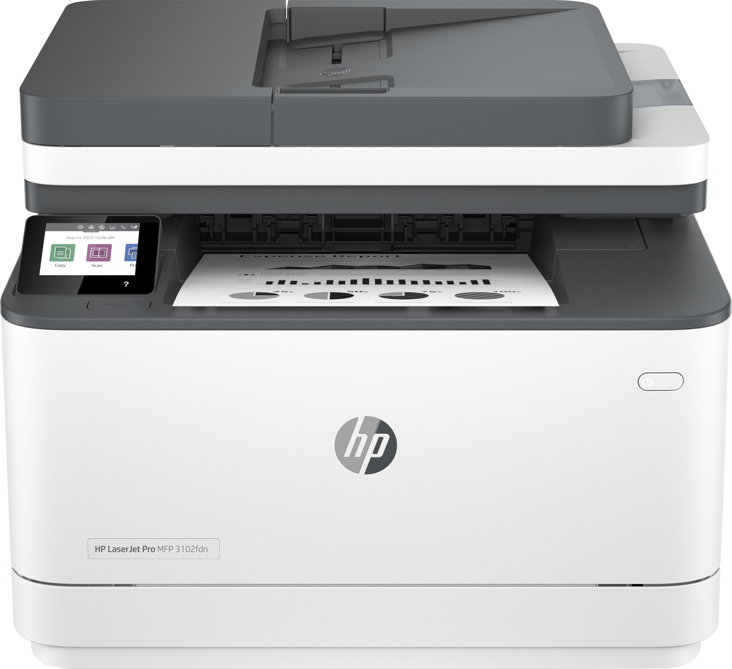 HP LaserJet Pro MFP 3102fdn 4 in 1 Laser-Multifunktionsdrucker weiß