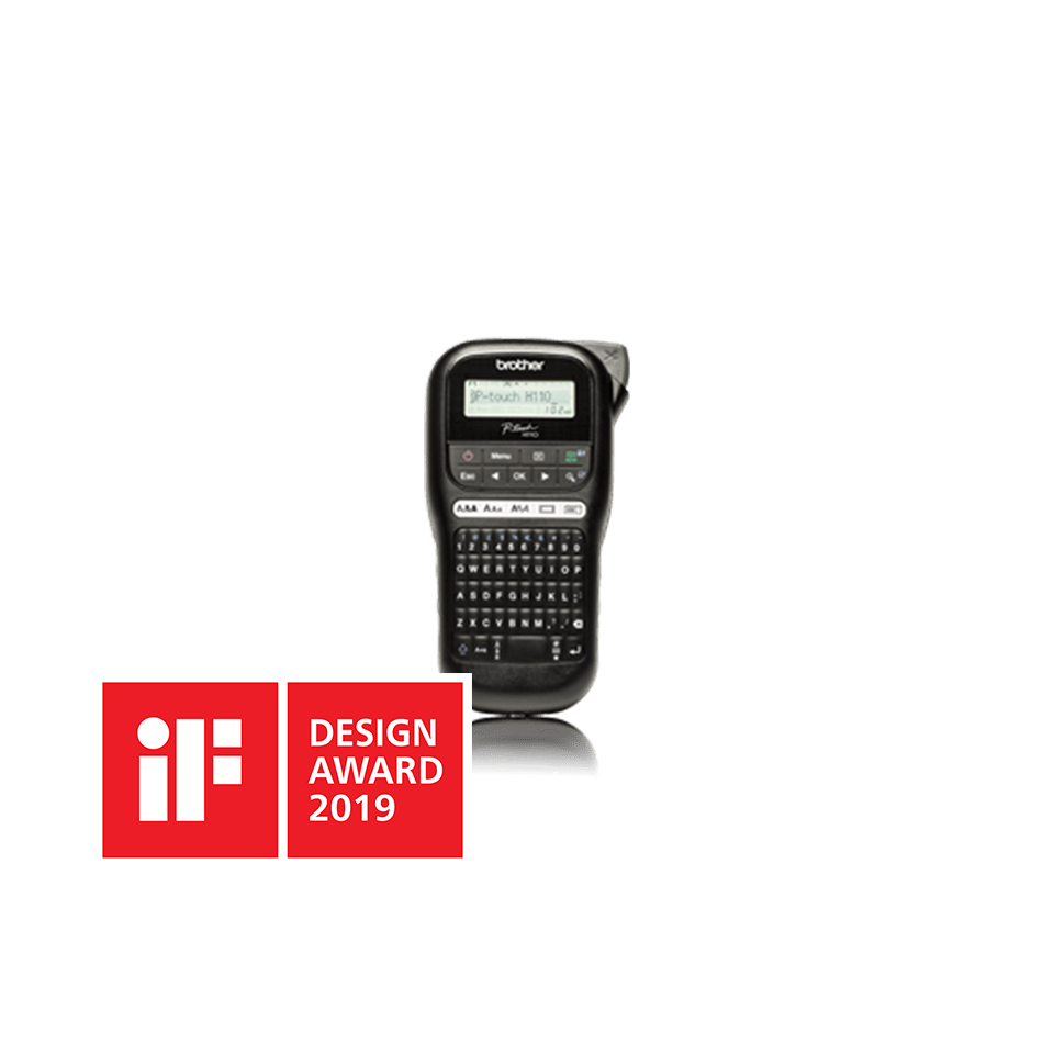 P-TOUCH H110 LABEL MAKER F. 9 MM 180 DPI 20 MM/S.