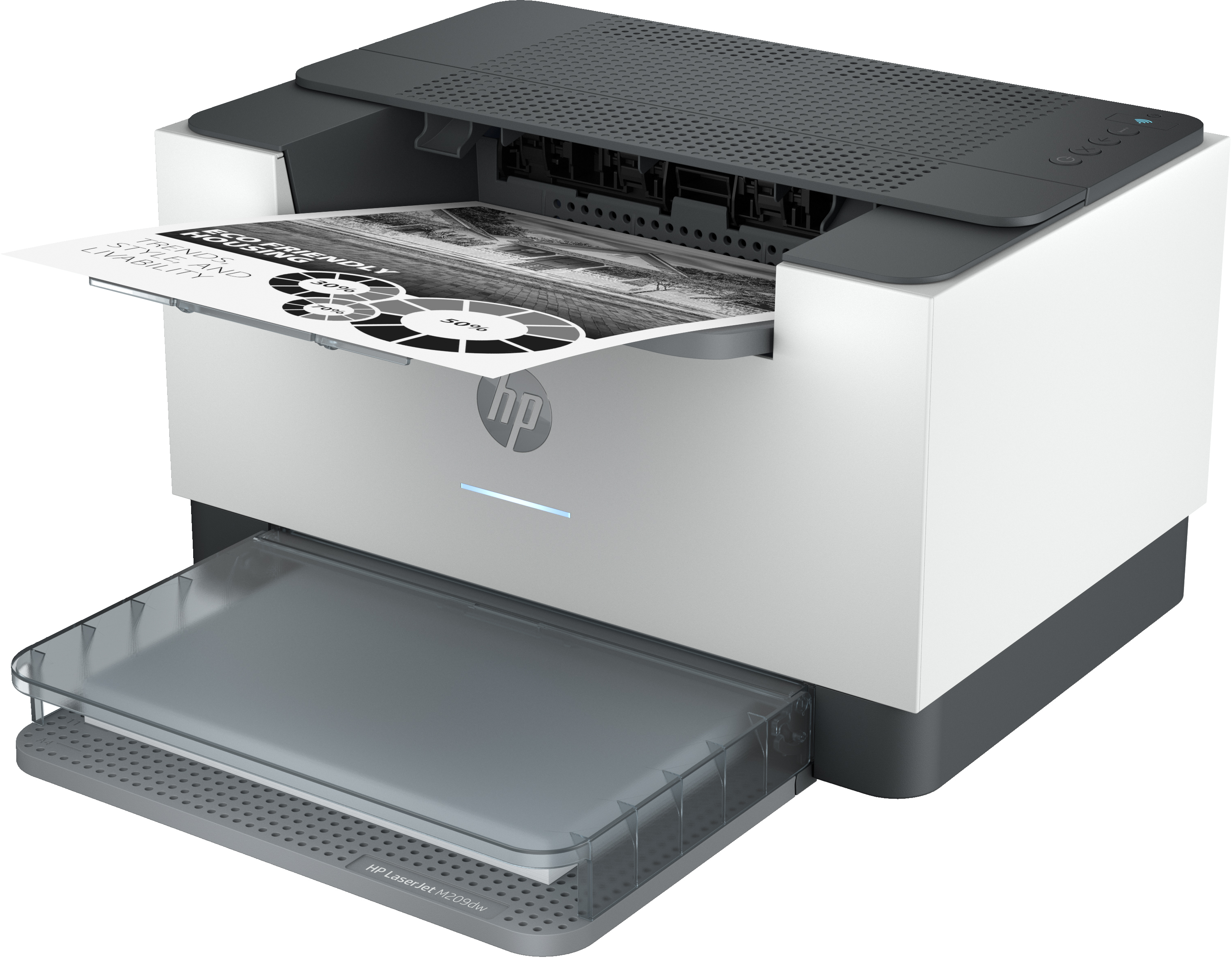 HP LaserJet M209dw Laserdrucker weiß