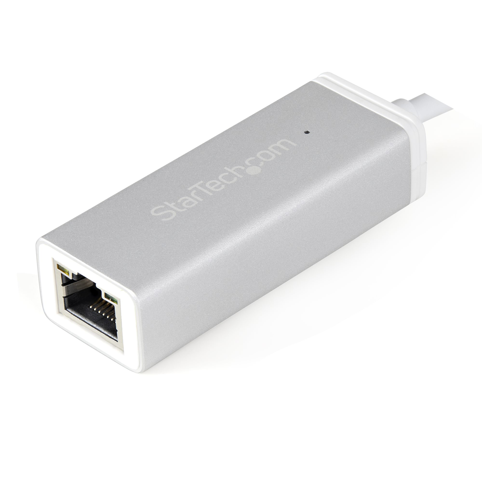 StarTech.com USB-C Gigabit Ethernet Adapter Aluminium Thunderbolt 3 kompatibel Silber