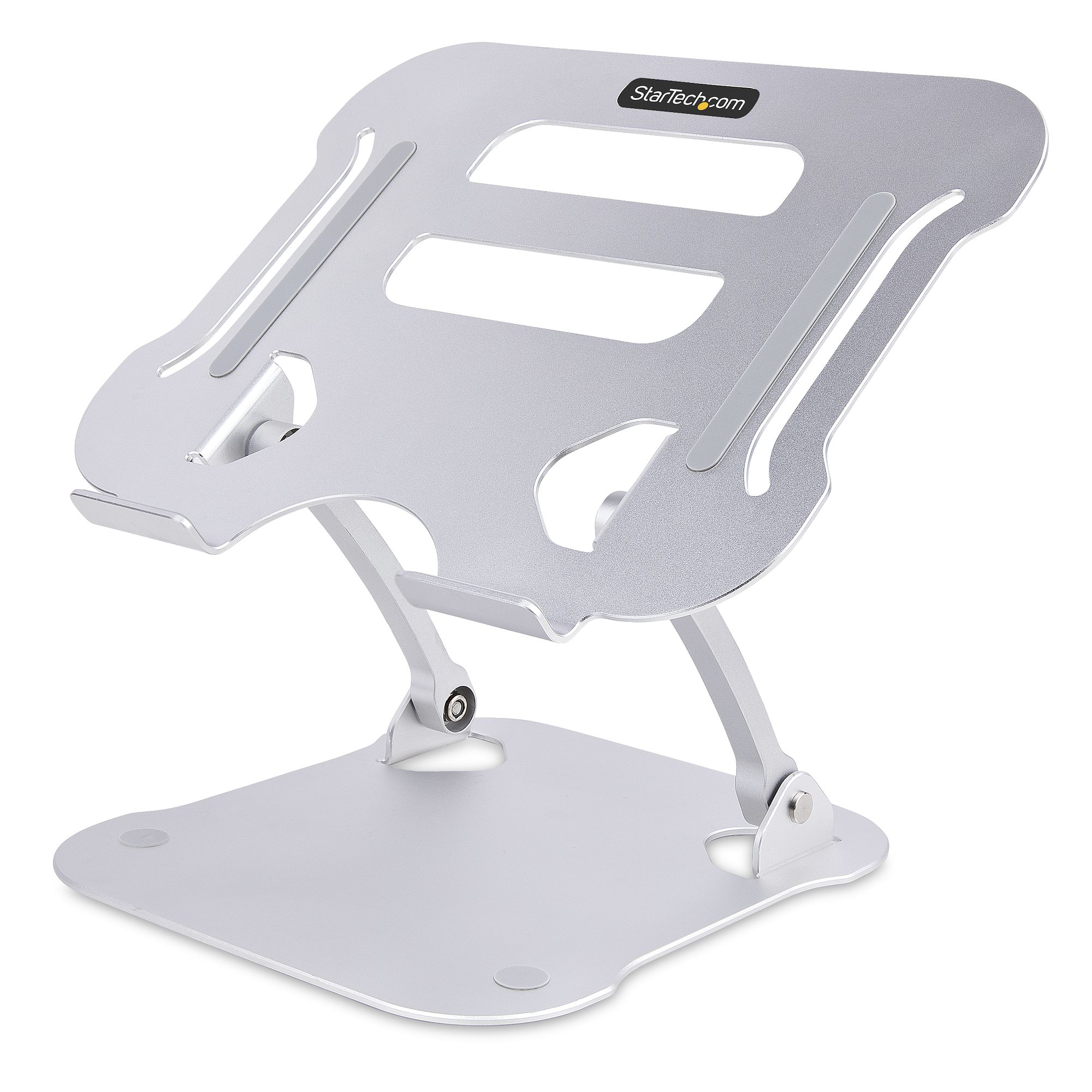 STARTECH.COM Tisch Laptopständer - Laptoperhöhung aus Aluminium Mobil - Tragkraft 10kg - Laptophalterung Höhenverstellbar