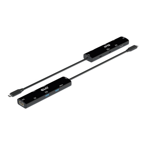 Club3D USB4 6in1-HUB >HDMI/2xUSB-C/2xUSB/LAN 4K120Hz PD100W retail