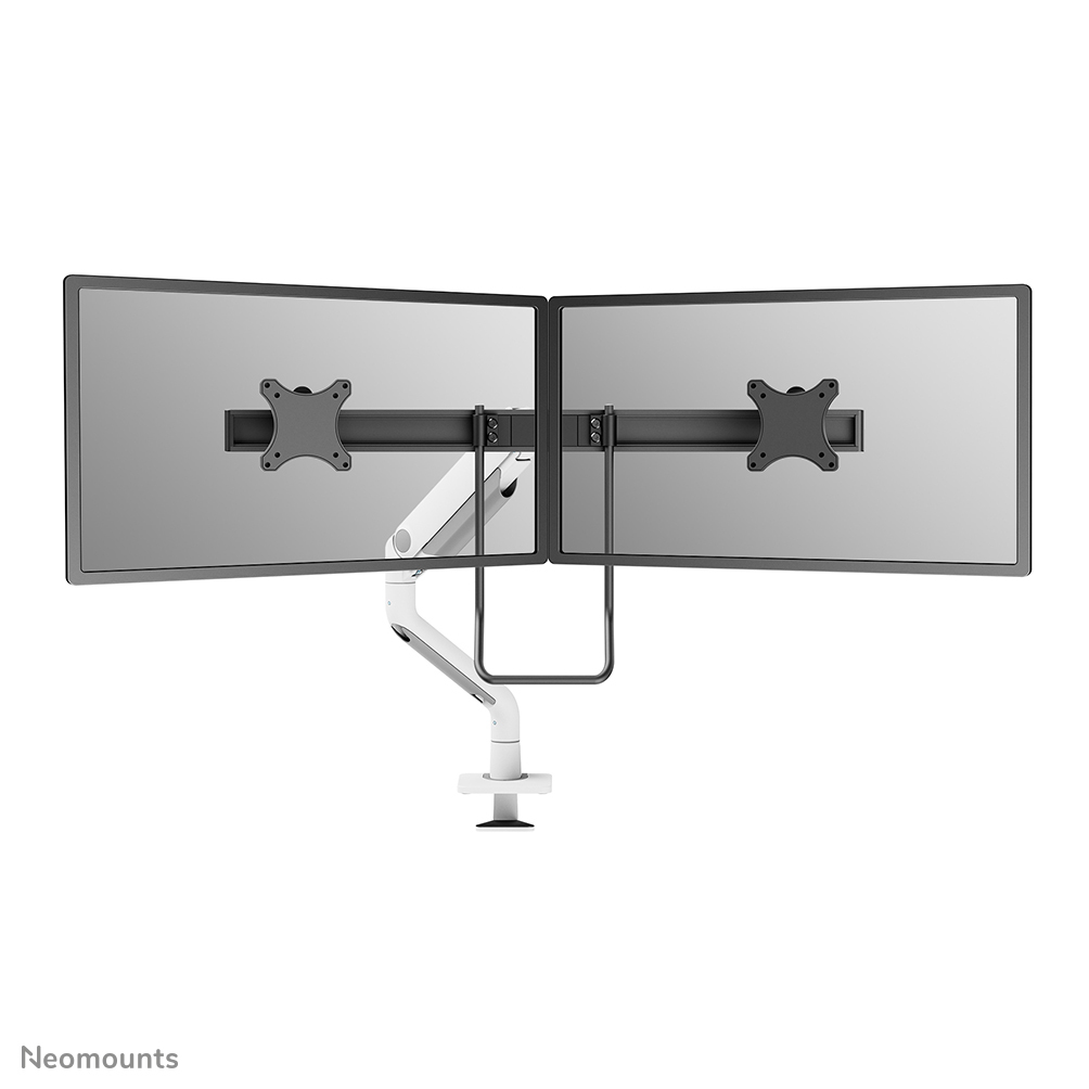 NEOMOUNTS Next One Desk Mount double display crossbar topfix clamp/grommet