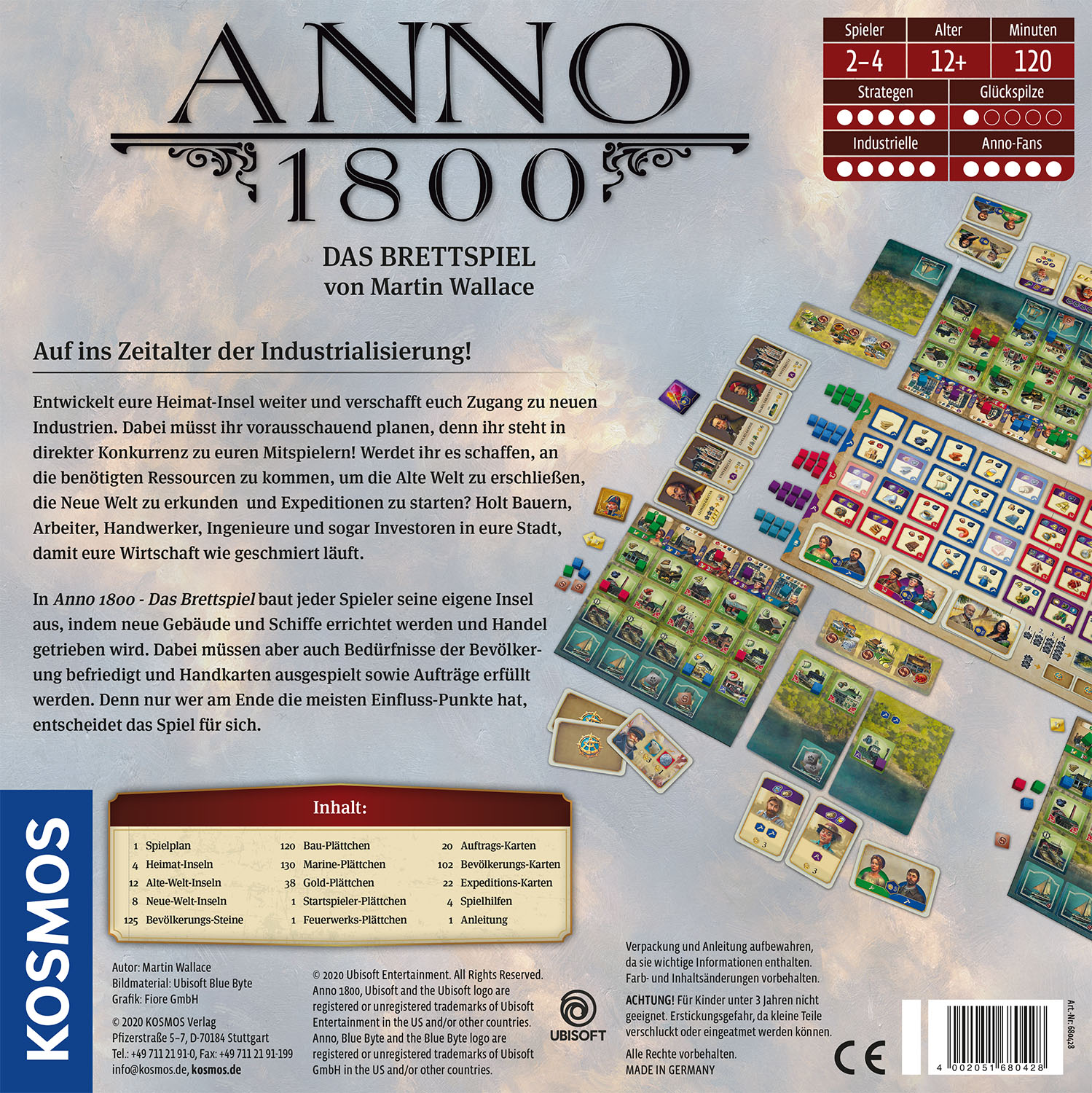 Anno 1800, Brettspiel
